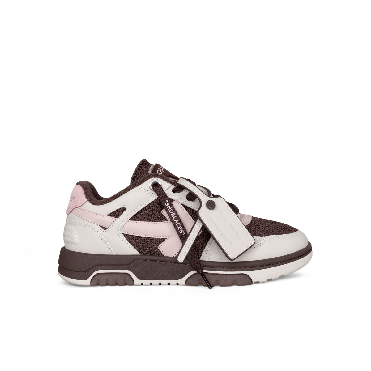 Sneakers Ecru - Rosados Off-White OOO Slim