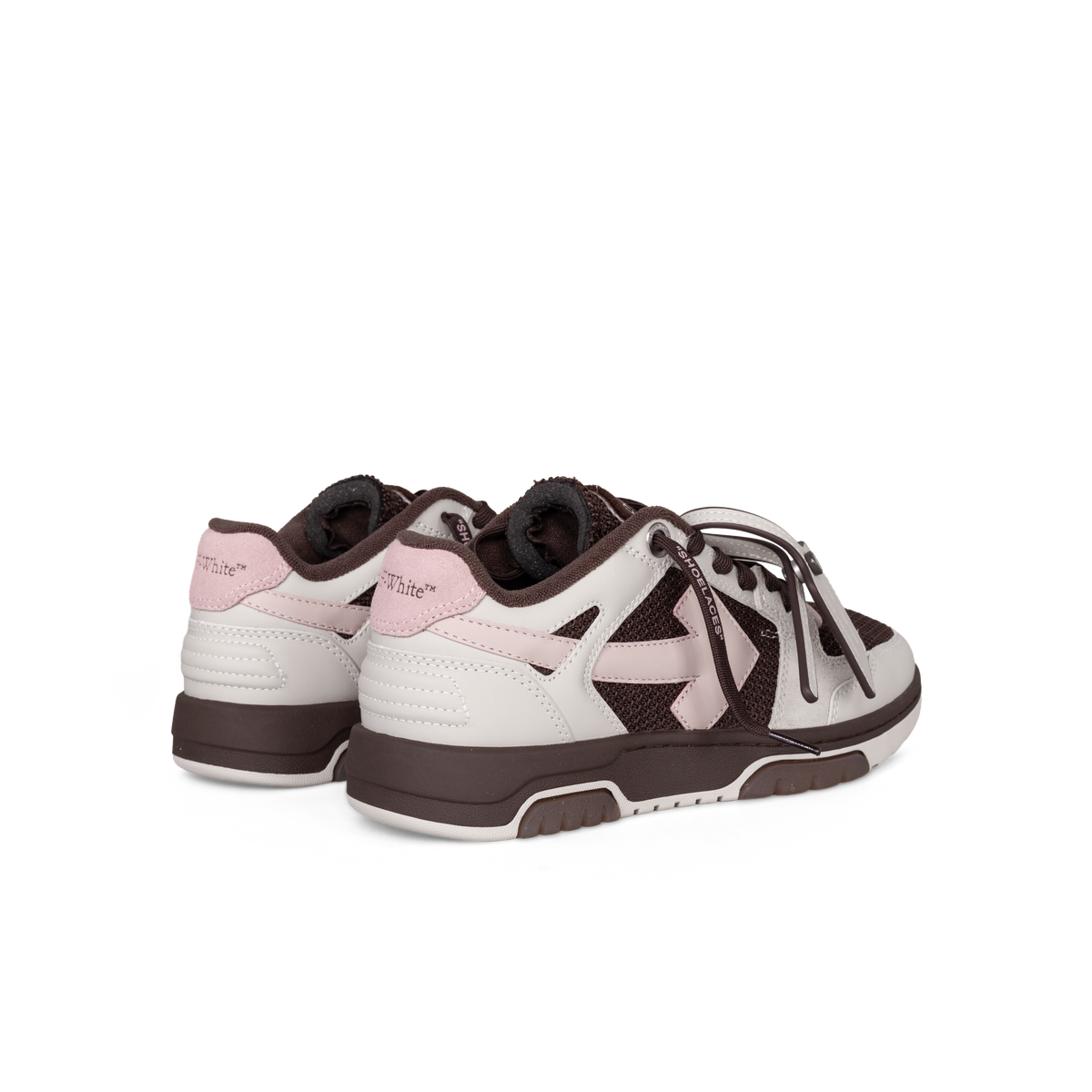 Sneakers Ecru - Rosados Off-White OOO Slim