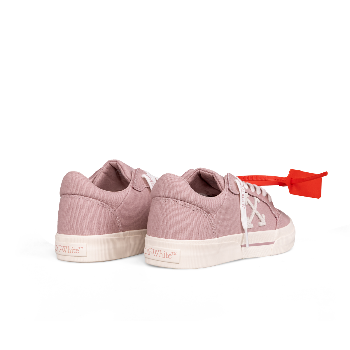 Sneakers Grises Off-White Rose Pink Vulcanized