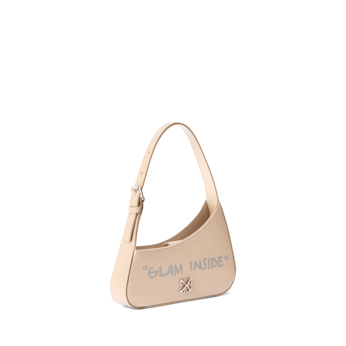 Cartera Beige Off-White Glam Inside