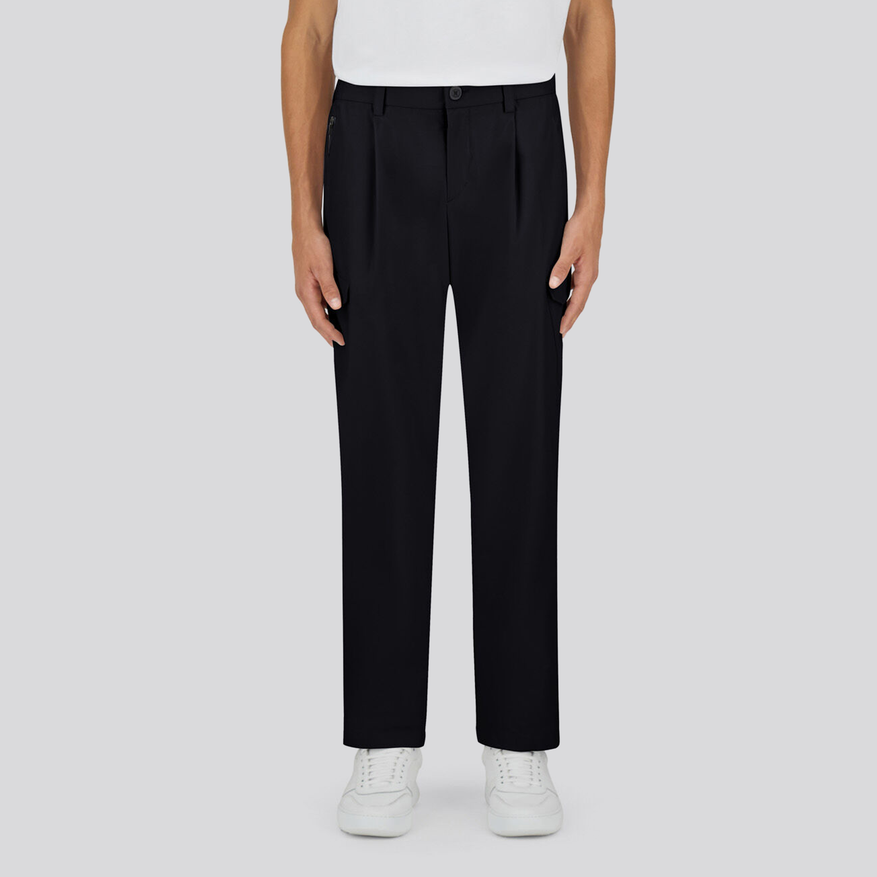 Pantalón Azul Herno Double Pocket