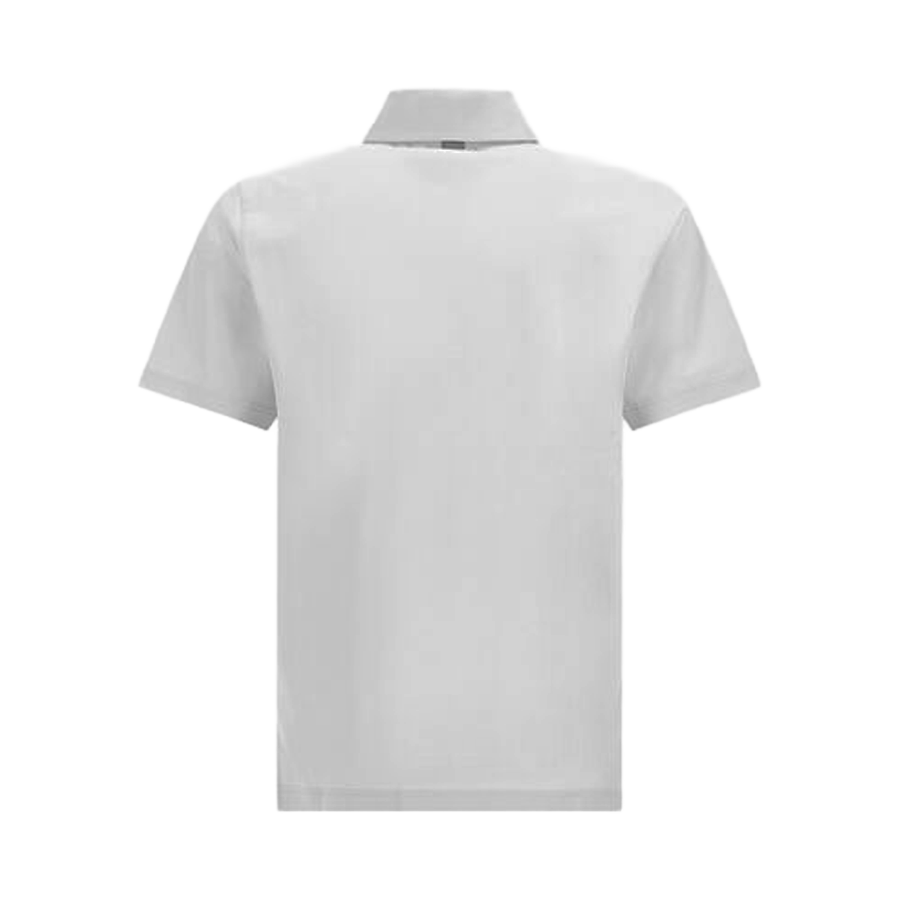 Camiseta Tipo Polo Gris Herno Plaque