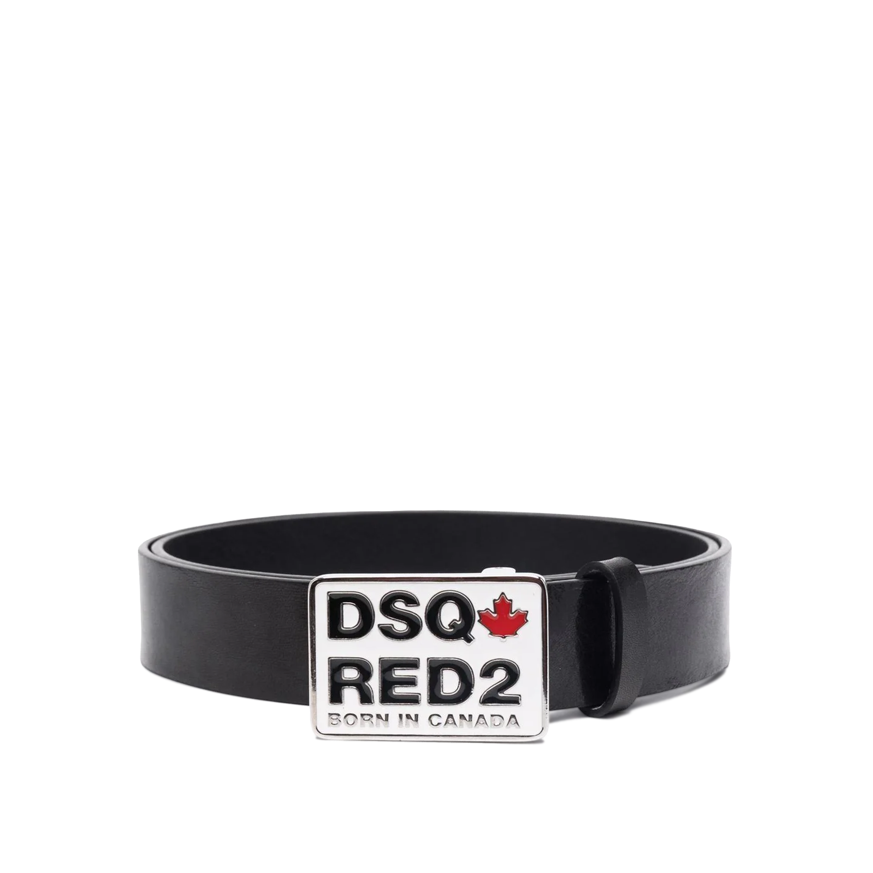 Cinturón Negro Dsquared2 Canada Flag