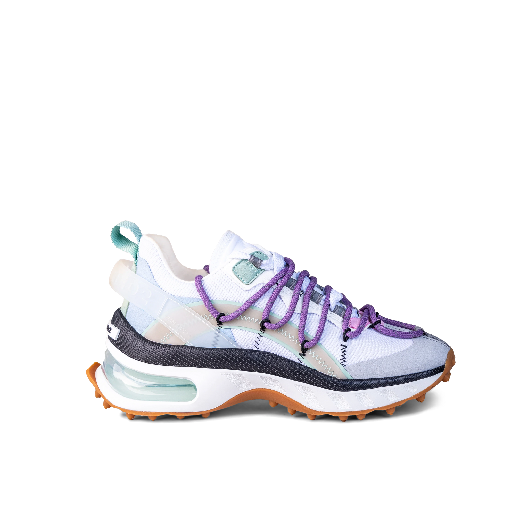 Sneakers Blanco Lila Dsquared2 Bubble Sneakers Blanco Lila Dsquared2 Bubble