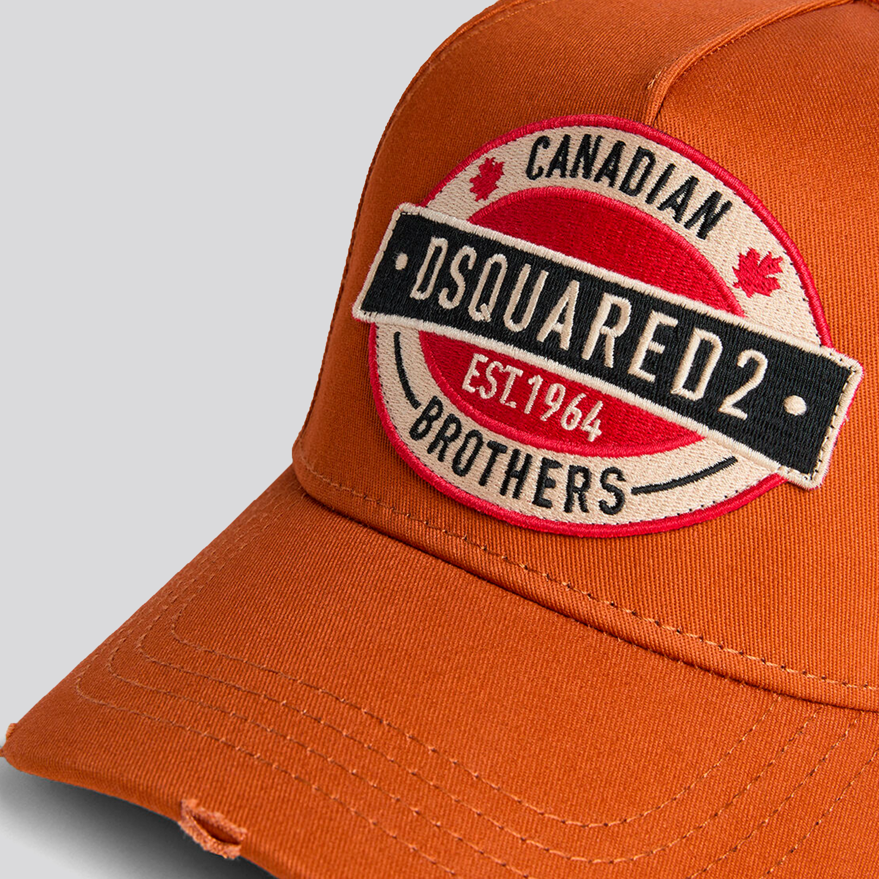 Gorra Naranjado Dsquared2 Brothers