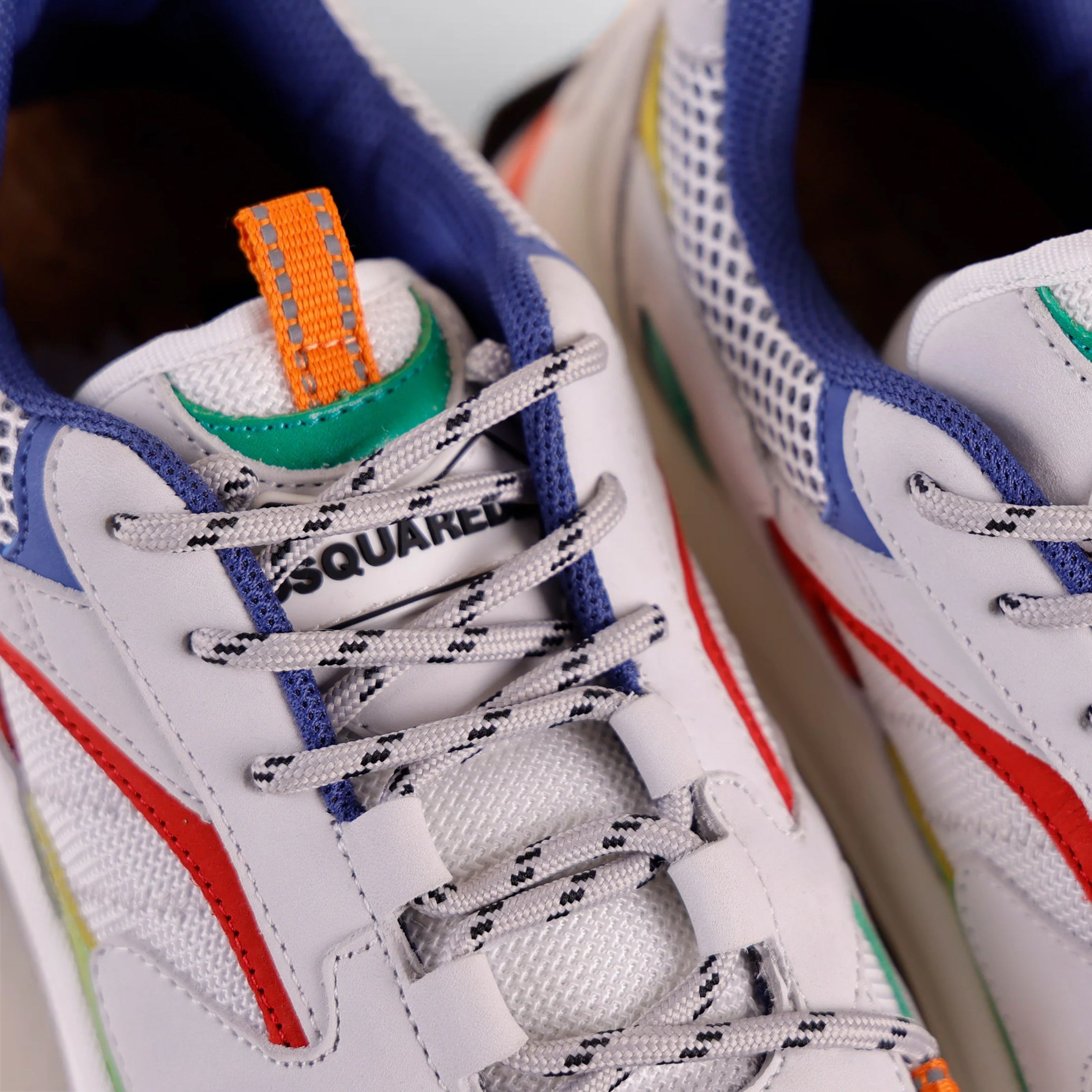 Sneakers Blanco Dsquared2 Lace Panel