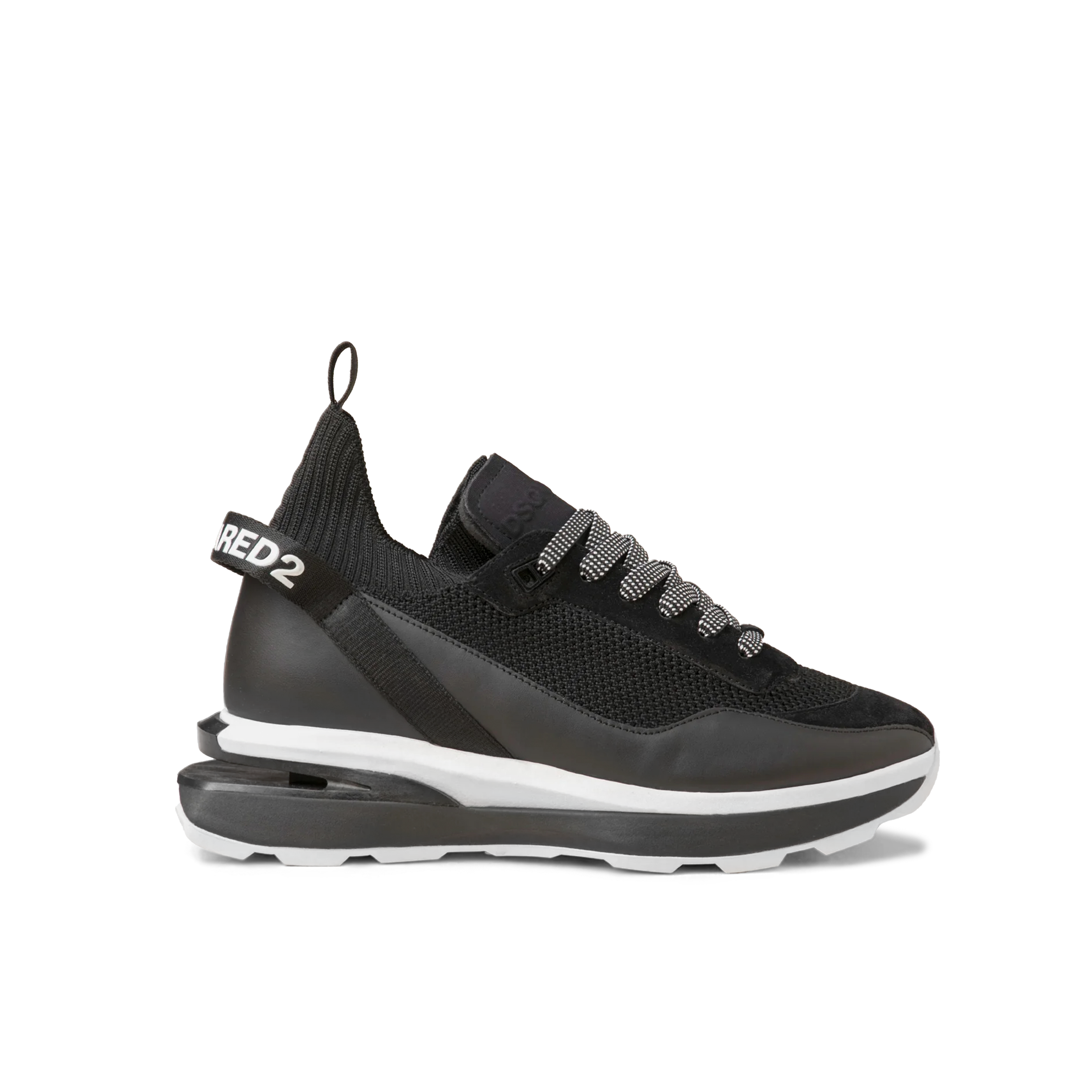 Sneakers Negro Negro Dsquared2 Almendra W