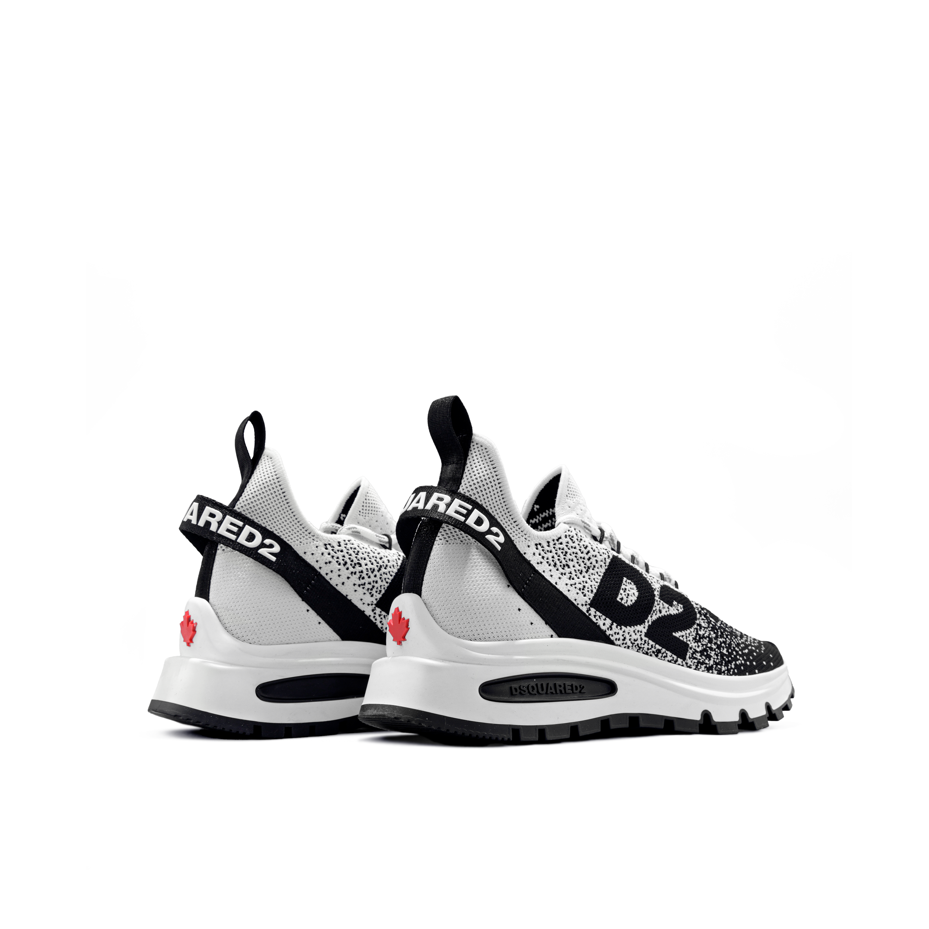 Sneakers Negro blanco Dsquared2 Speedster 2.0