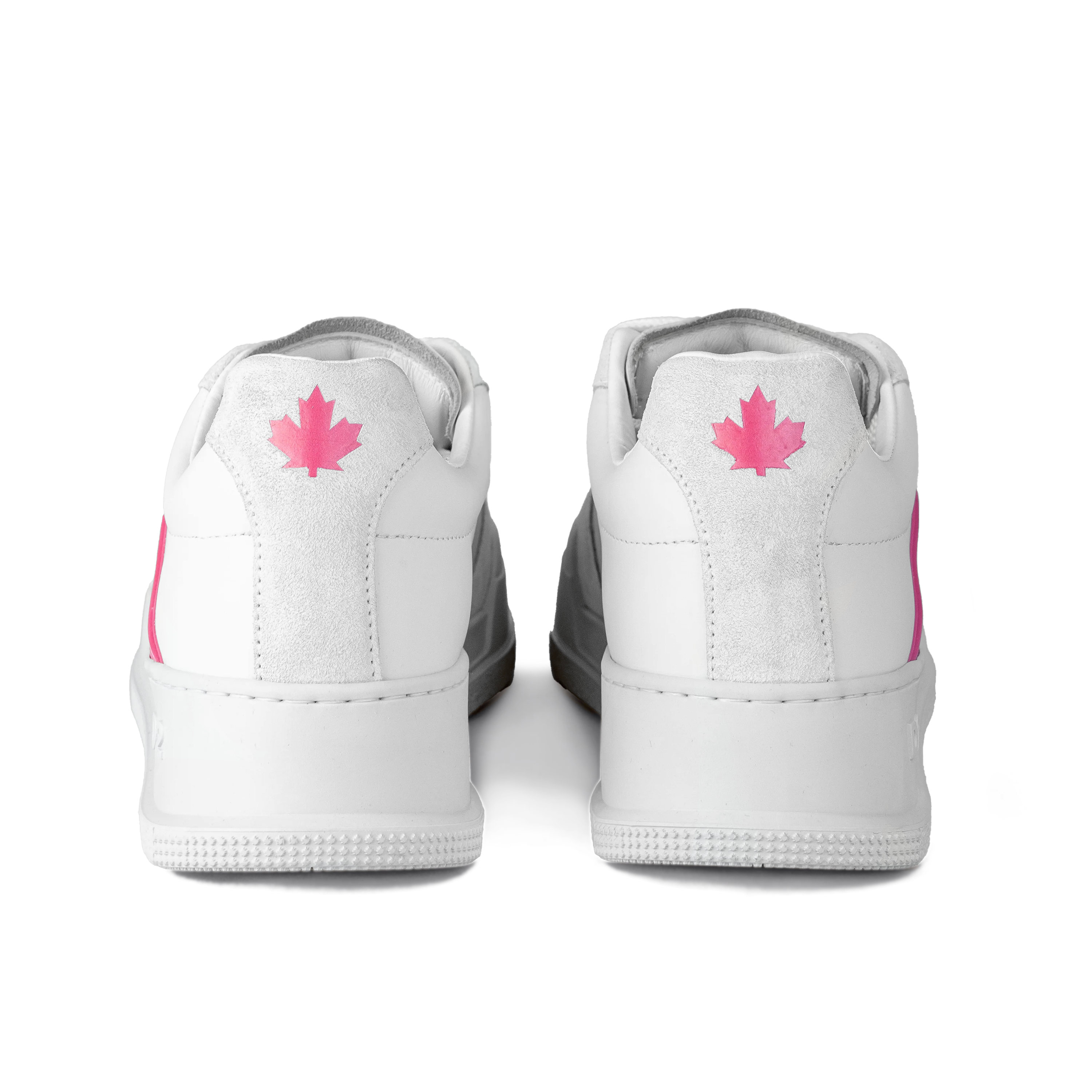 Sneakers Blanco Fucsia Dsquared2 Leaf