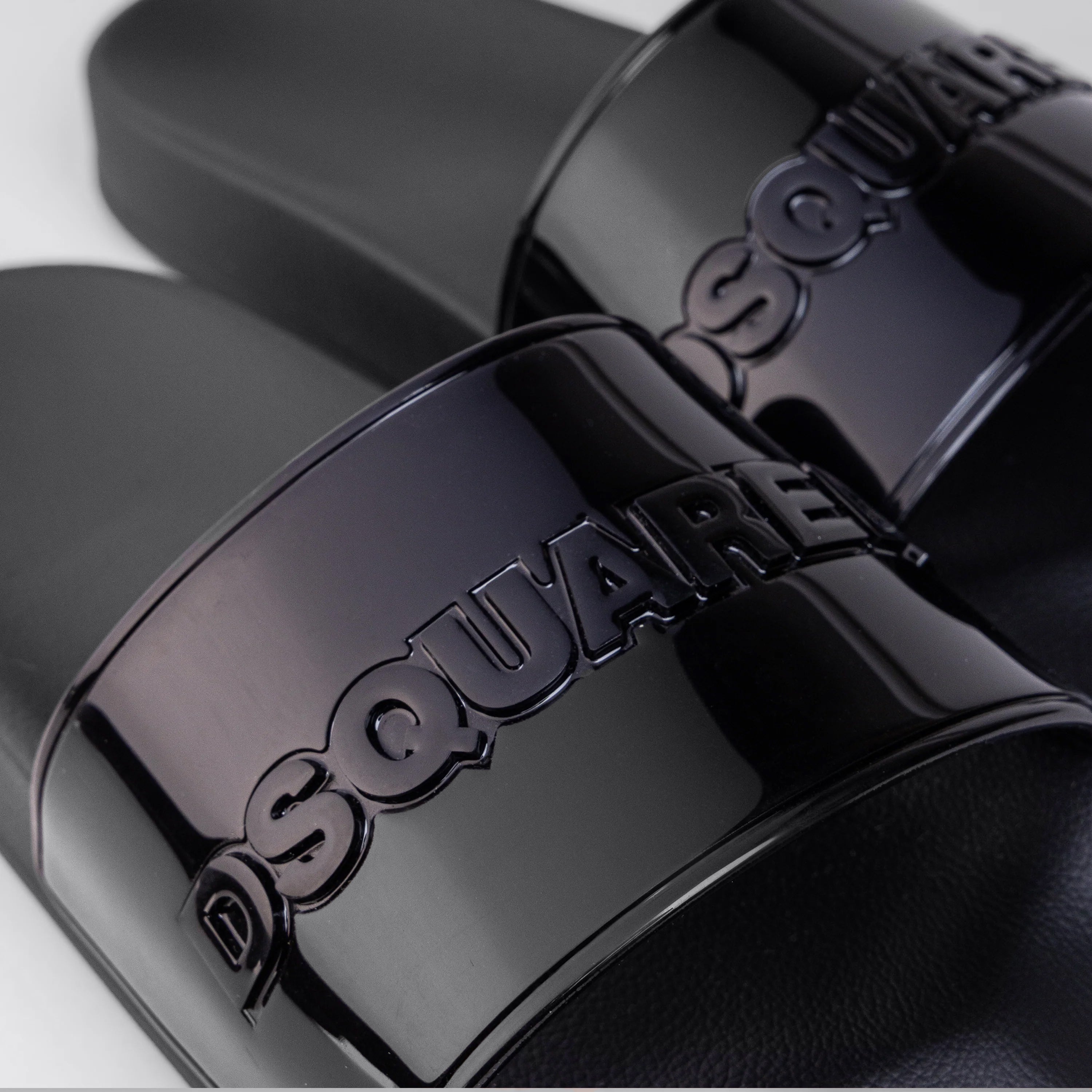 Sandalias Negro-Negro Dsquared2 Logo