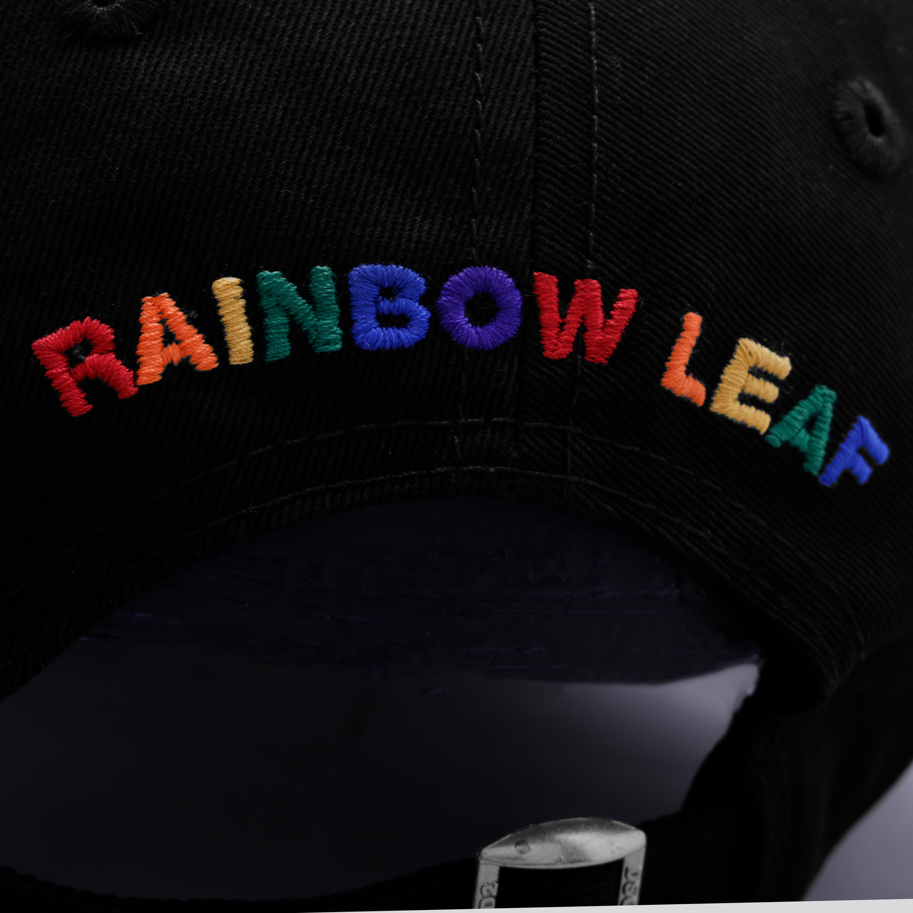 Gorra Negra Dsquared2 Multileafs