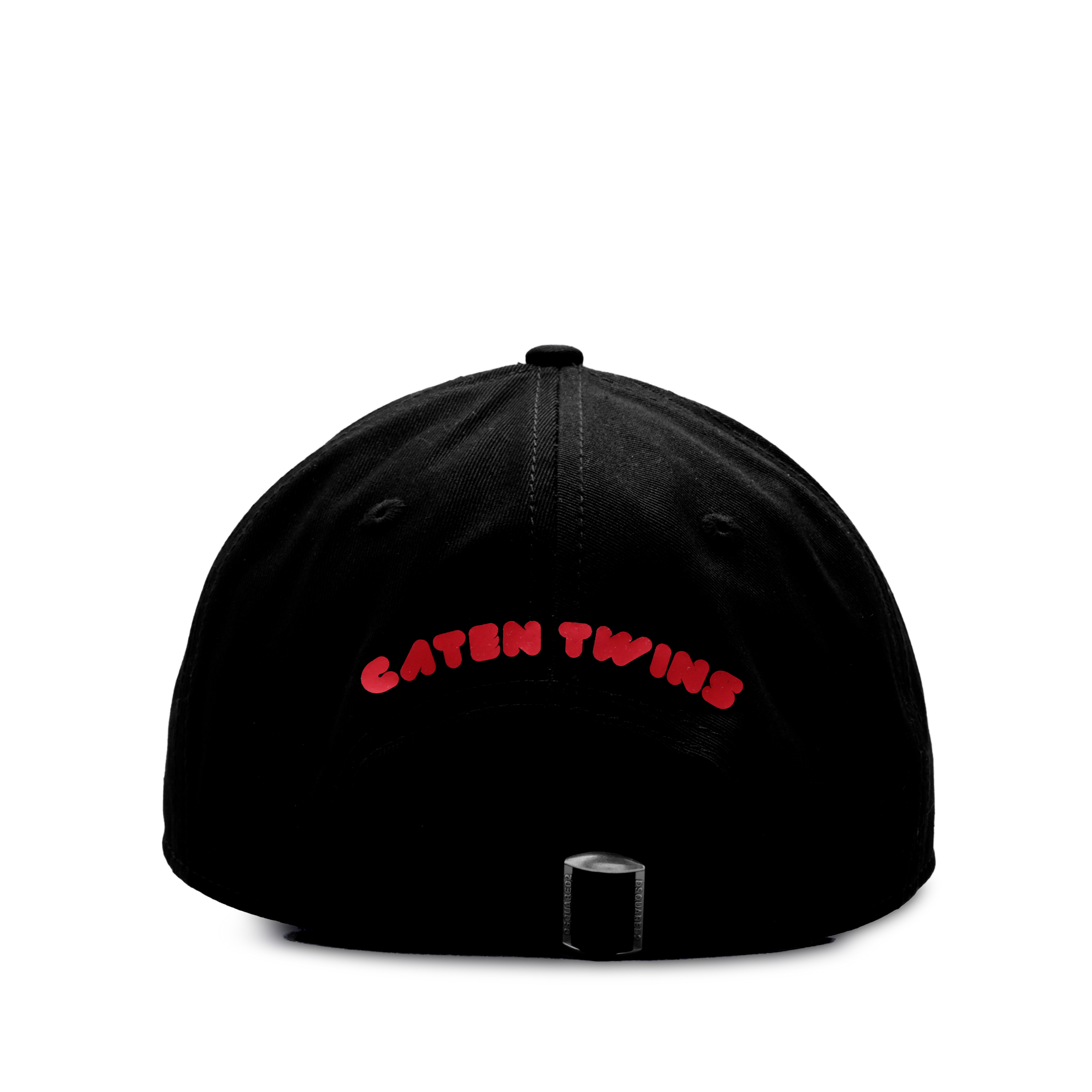 Gorra Negra Dsquared2 Cap Black Dsquared2 Dsq2 Leaf