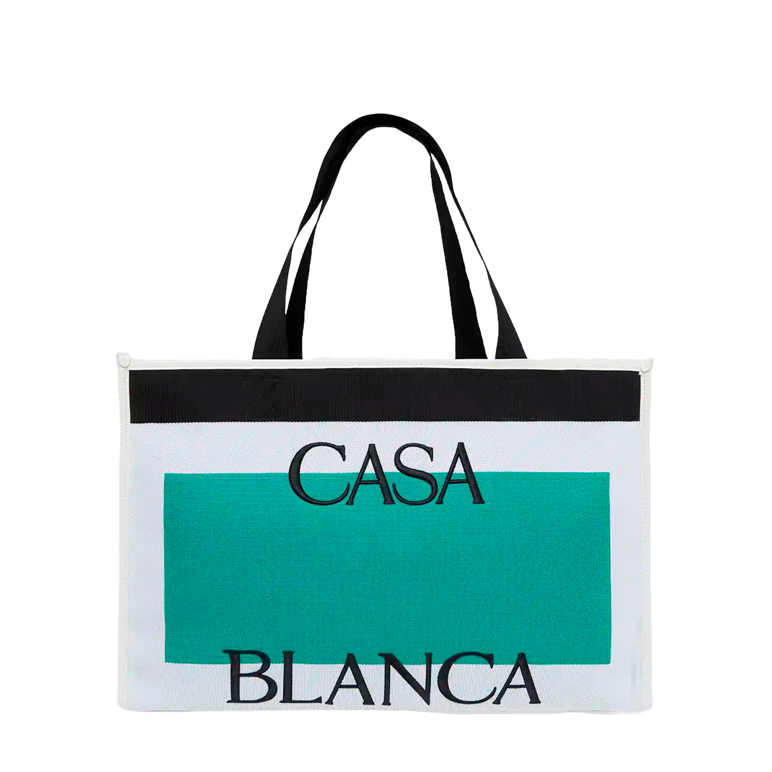 Bolso Verde Casablanca Logo