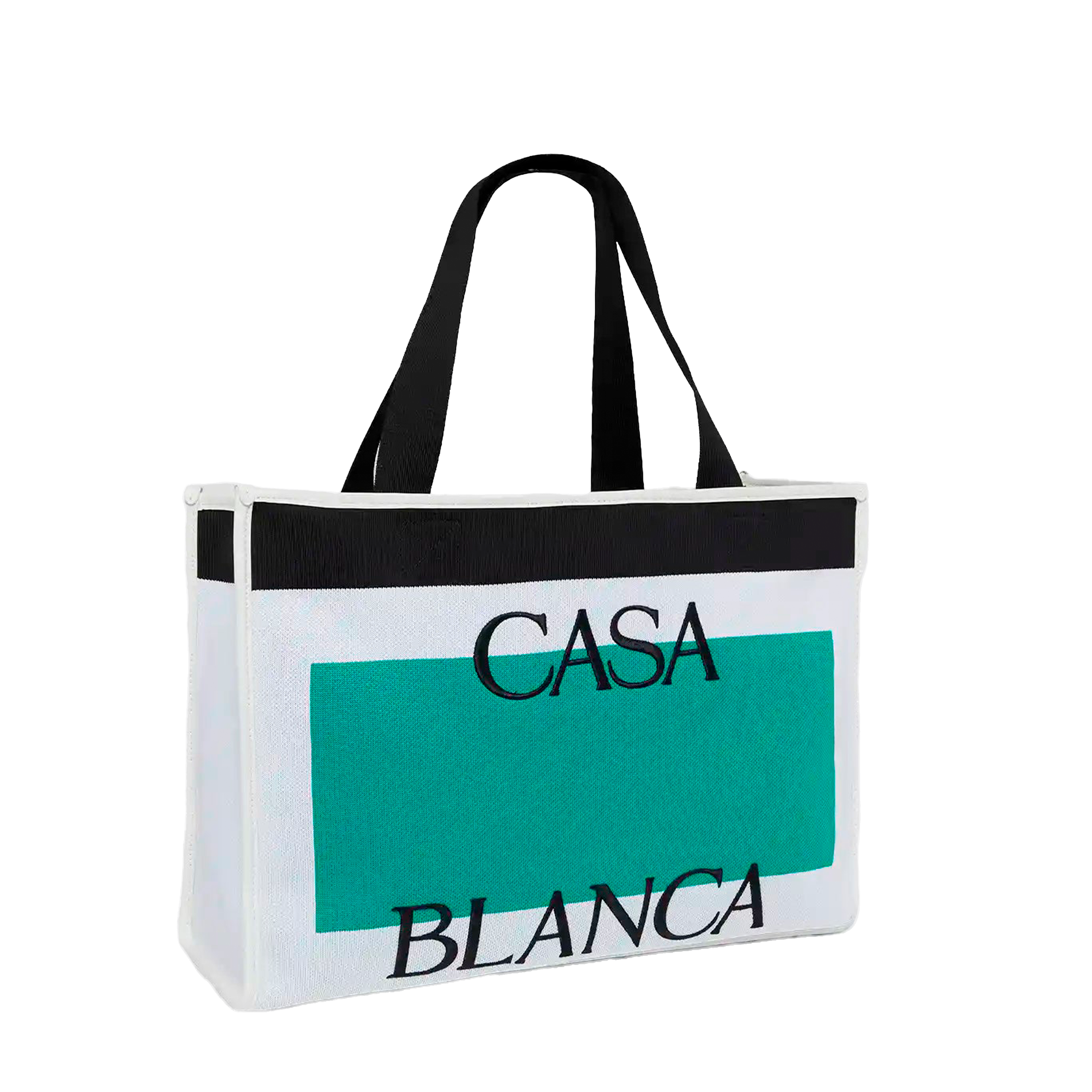 Bolso Verde Casablanca Logo