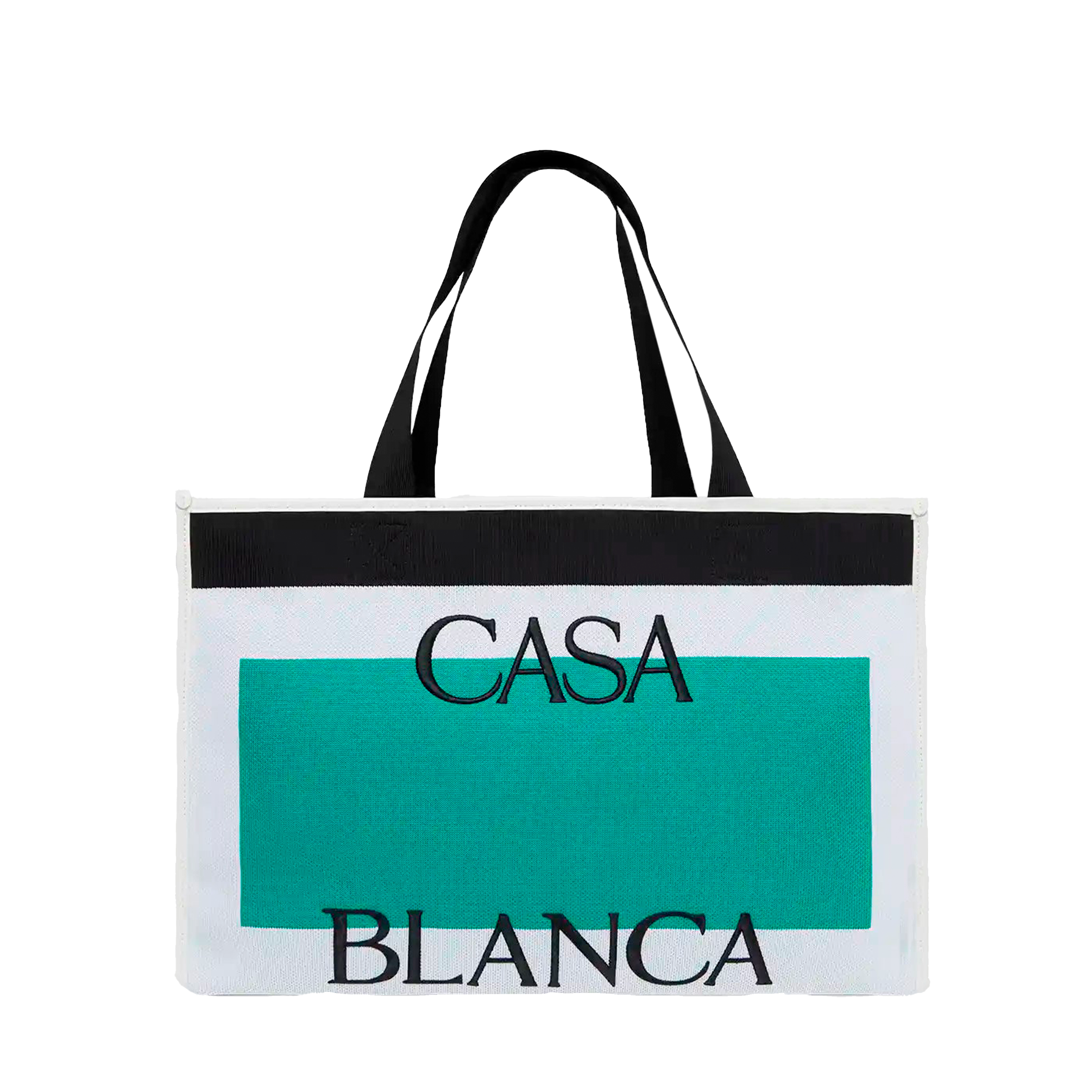 Bolso Verde Casablanca Logo