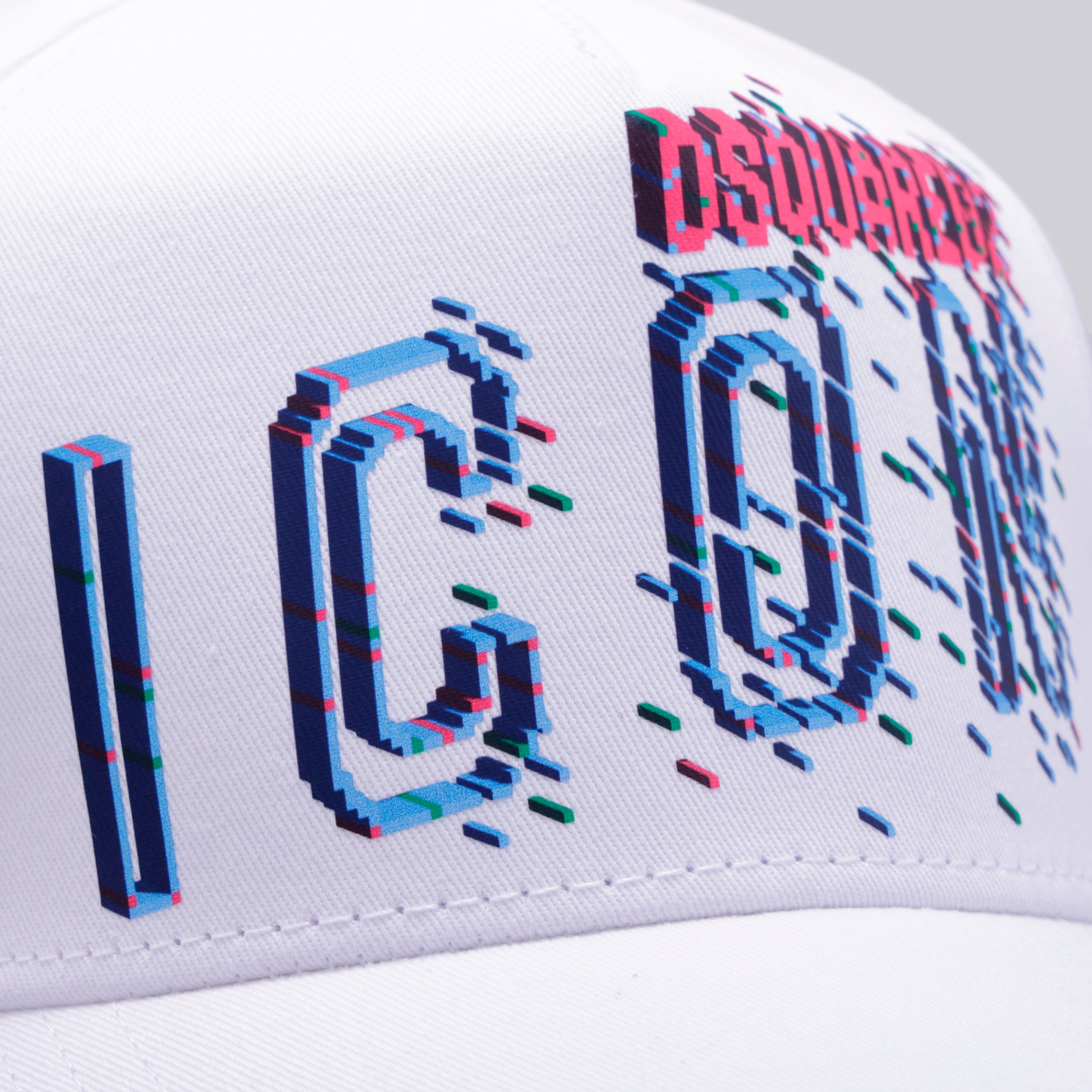 Gorra Blanca Dsquared2 Icon Multicolor