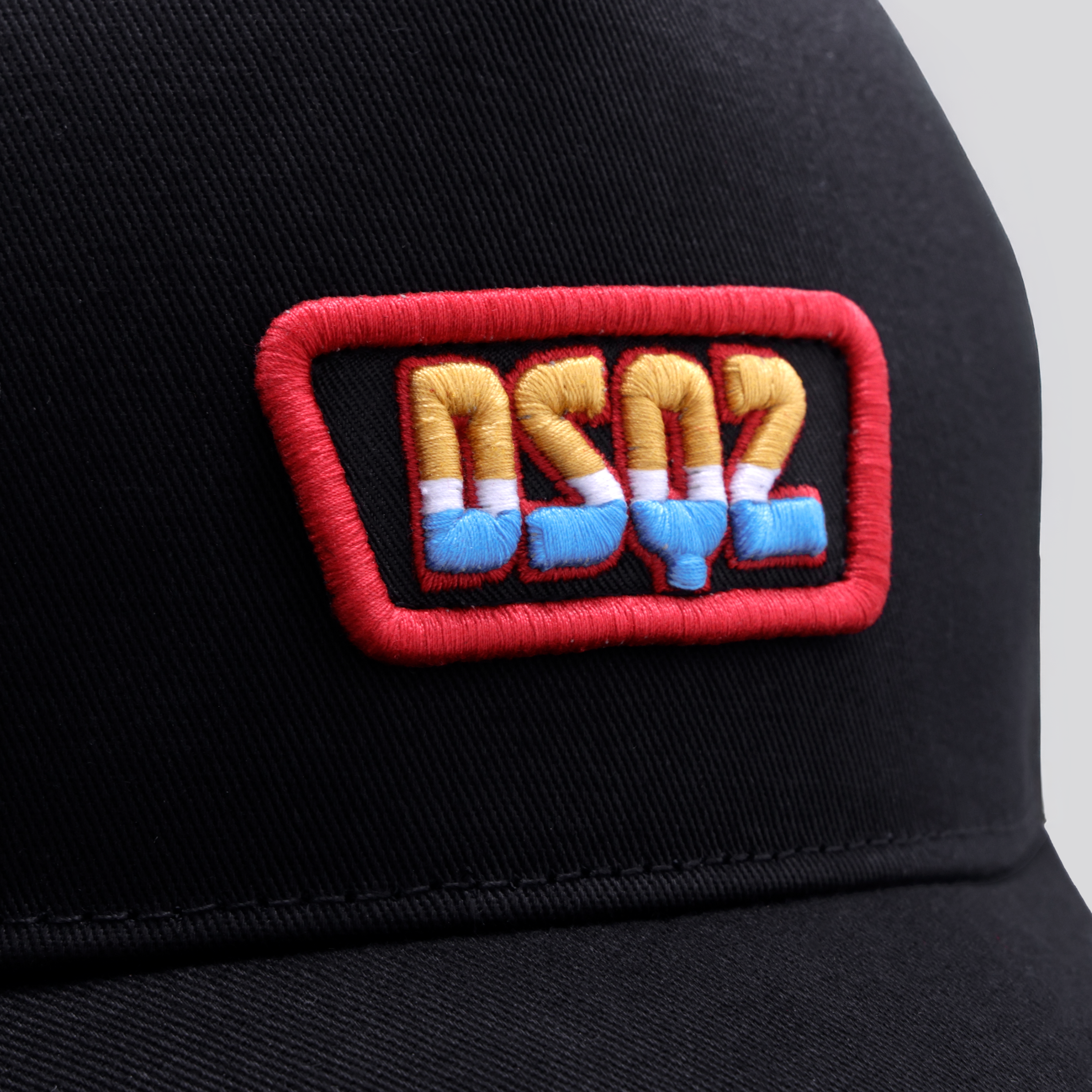 Gorra Negra Dsquared2 Dsq2 Multicolor