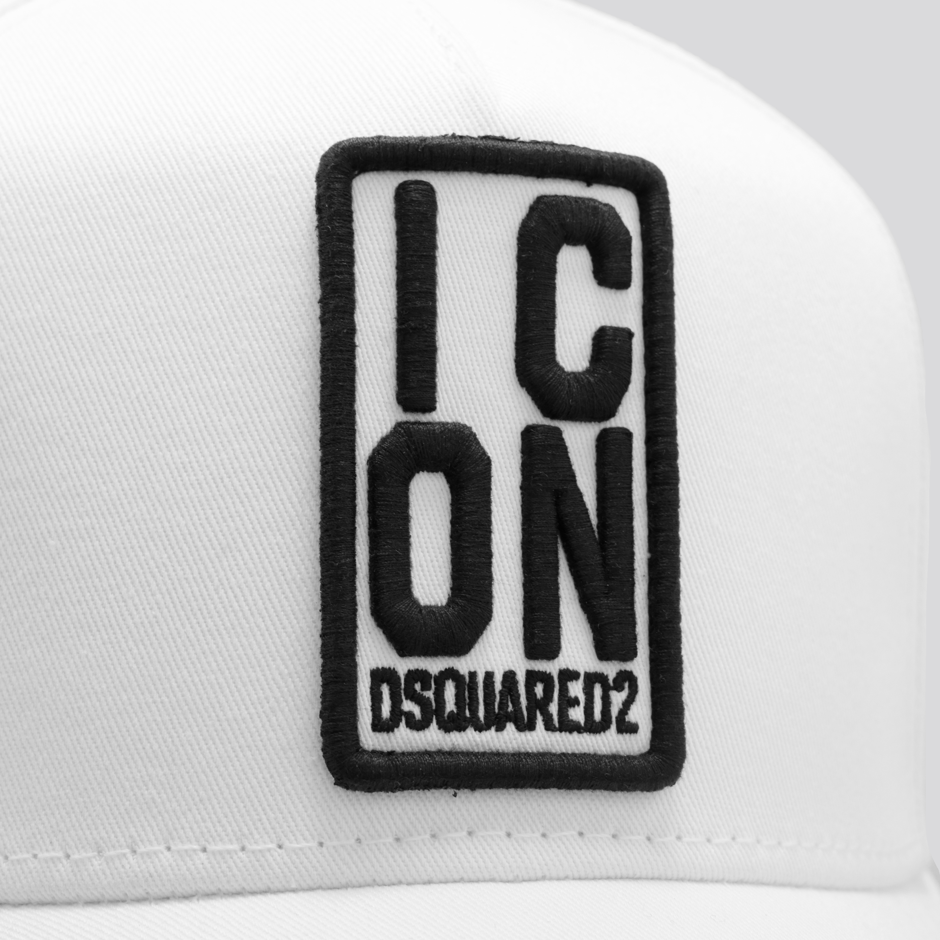 Gorra Blanca Dsquared2 con Frame