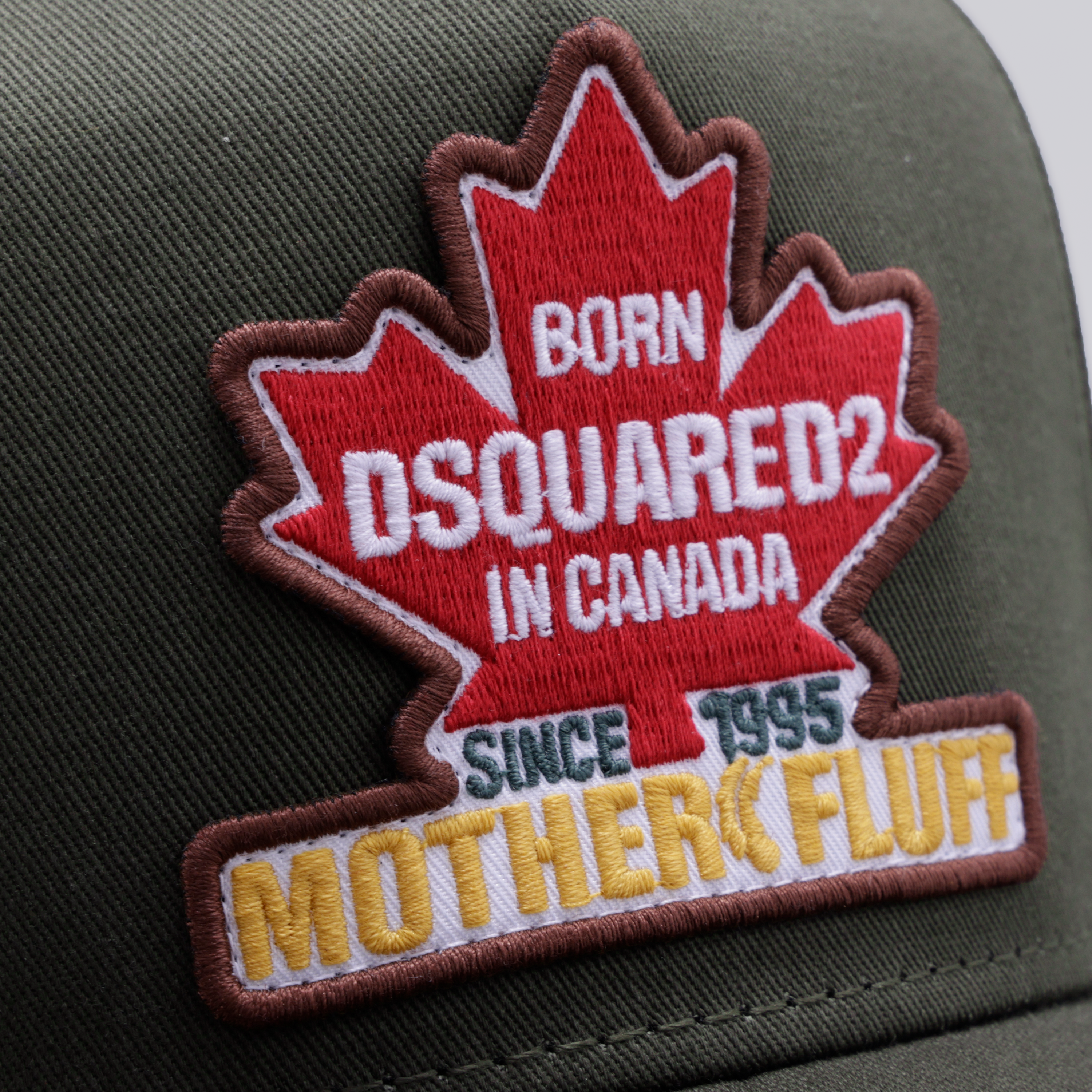 Gorra Verde Militar Dsquared2 Mother Fluff