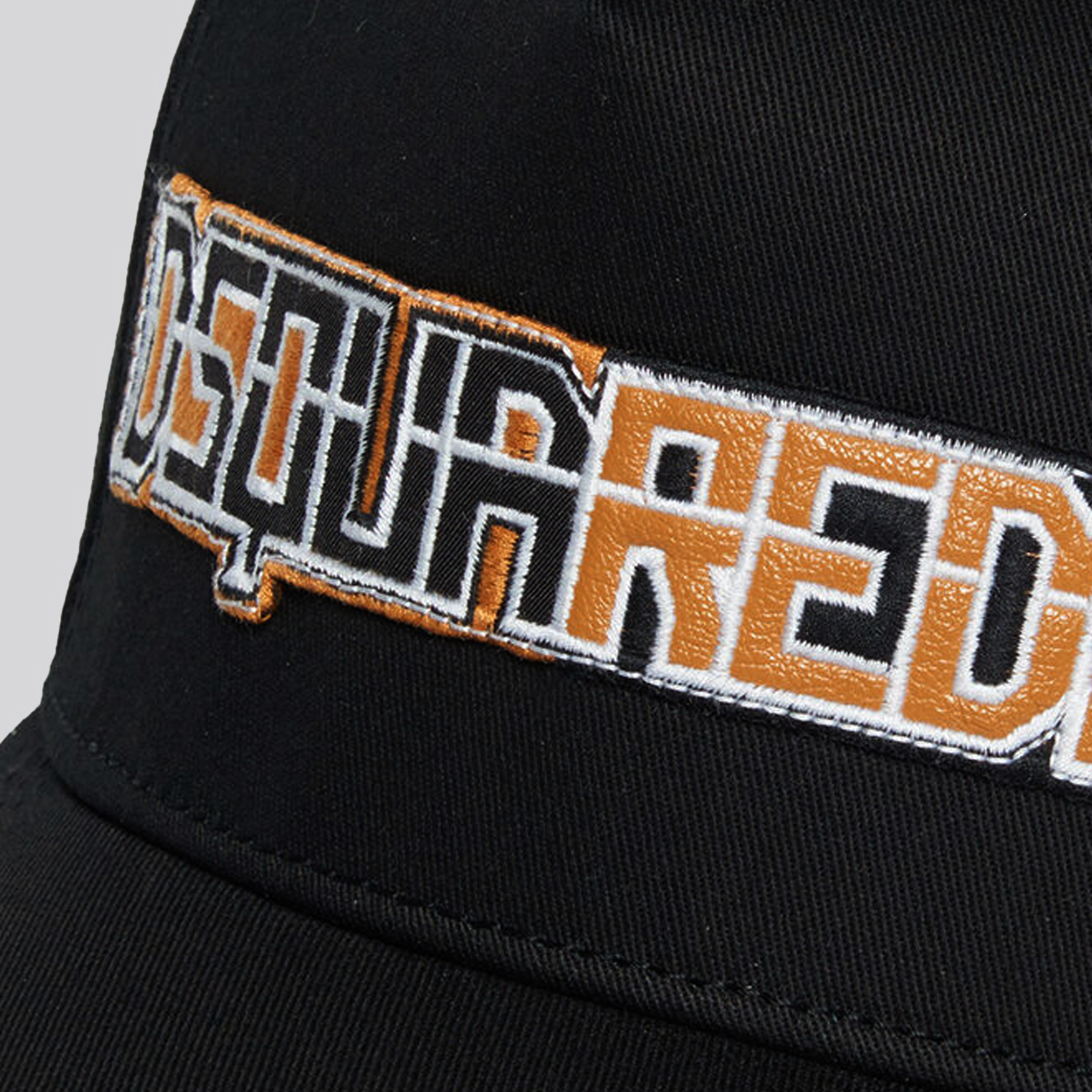 Gorra Negra Dsquared2 Patches