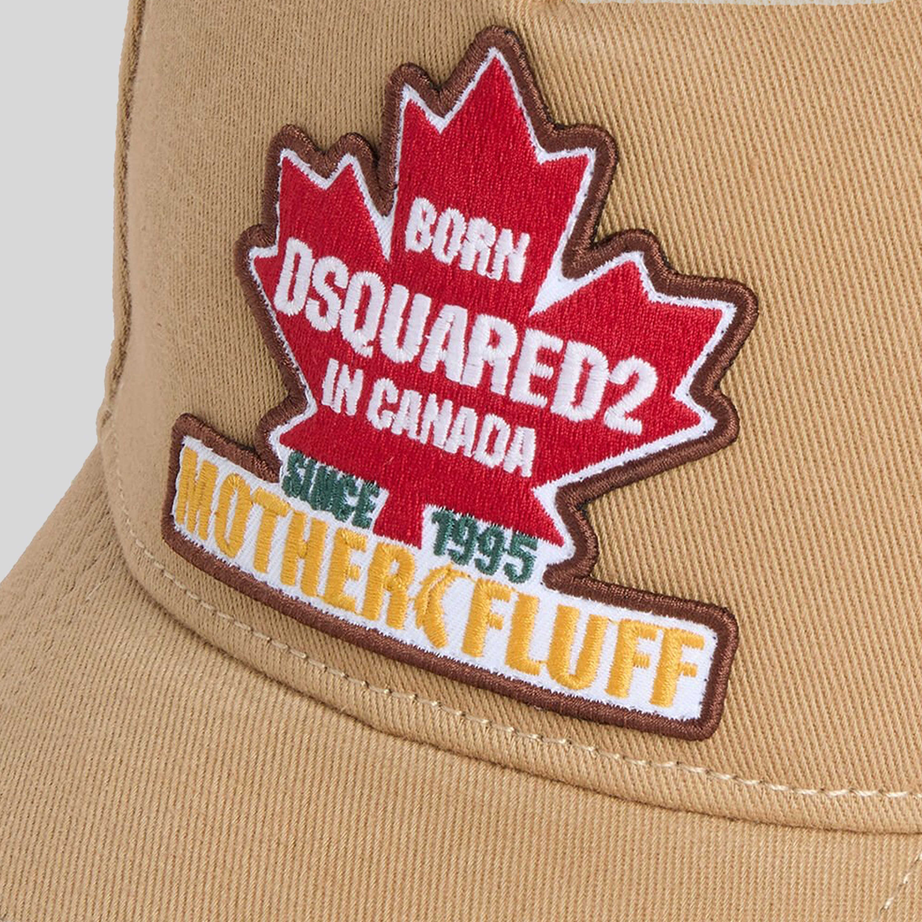 Gorra Beige Dsquared2 Mother Fluff