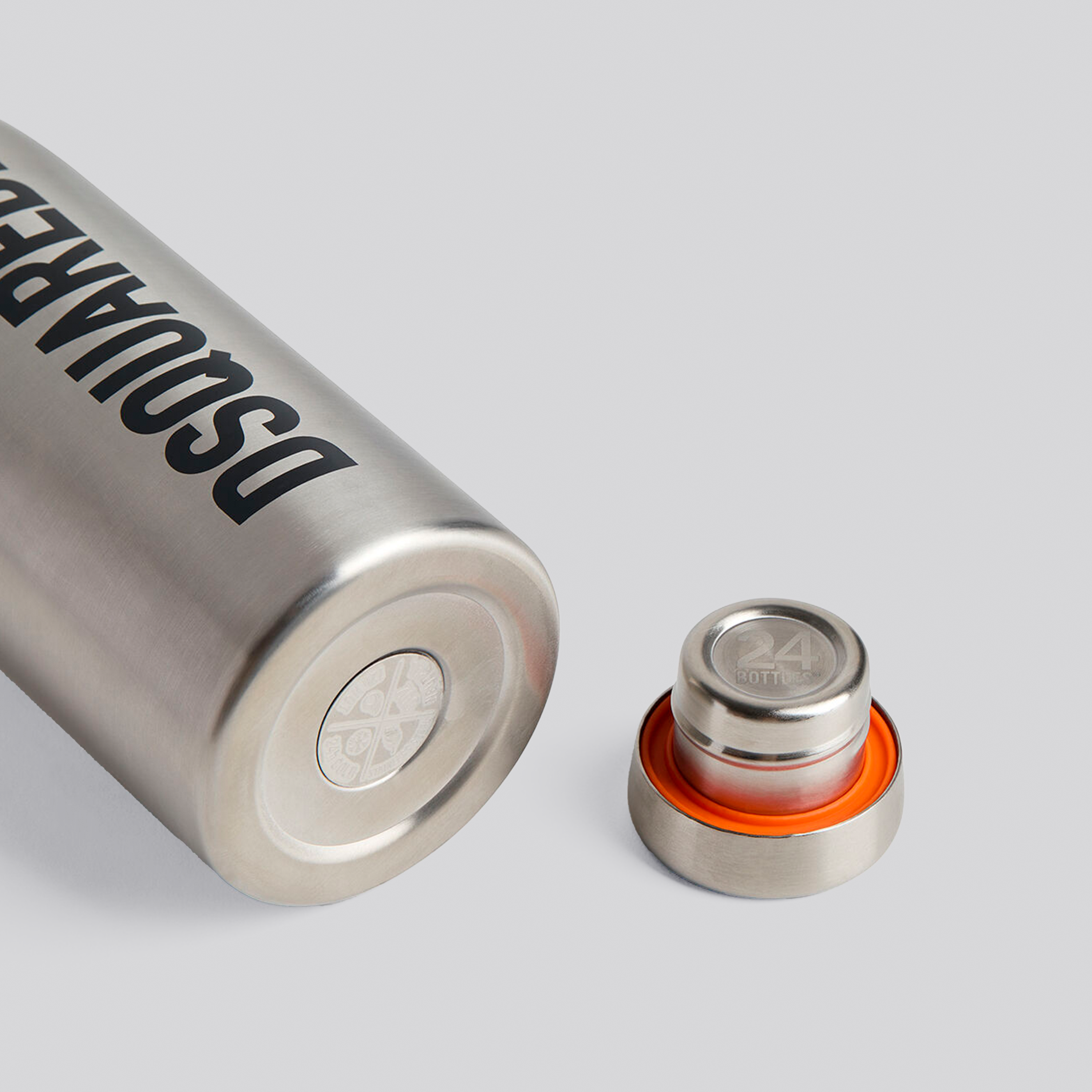 Botella Plateada Dsquared2