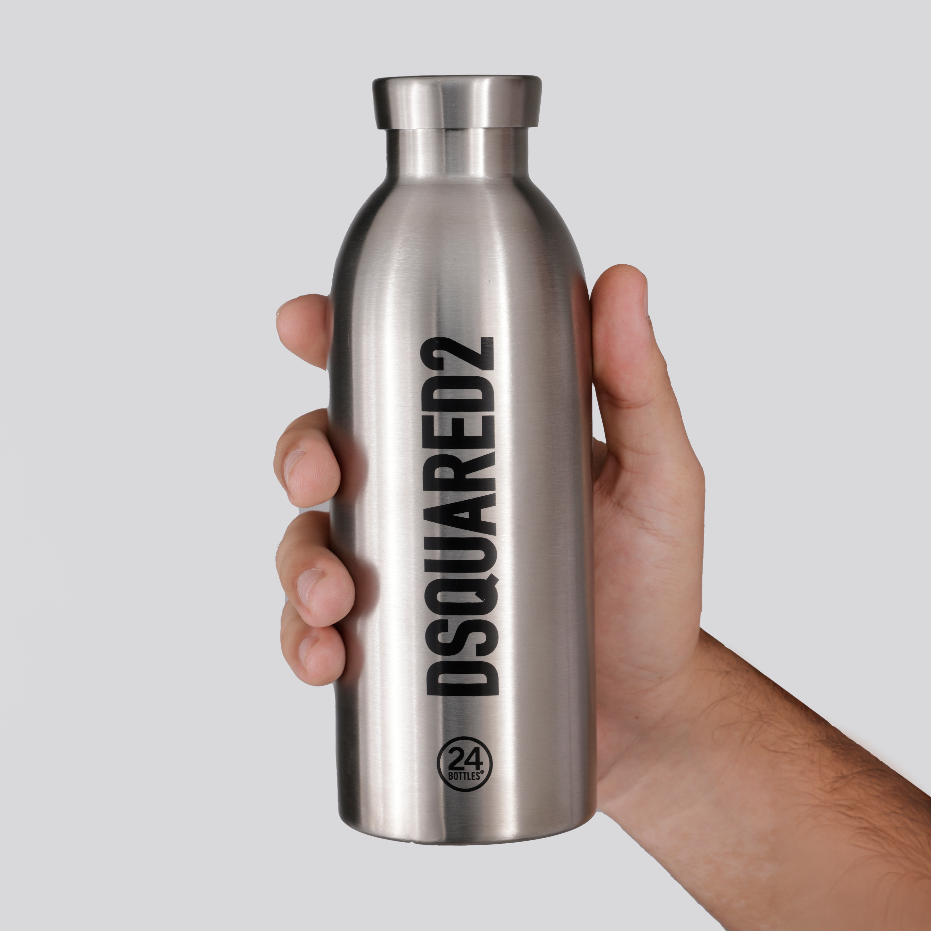 Botella Plateada Dsquared2