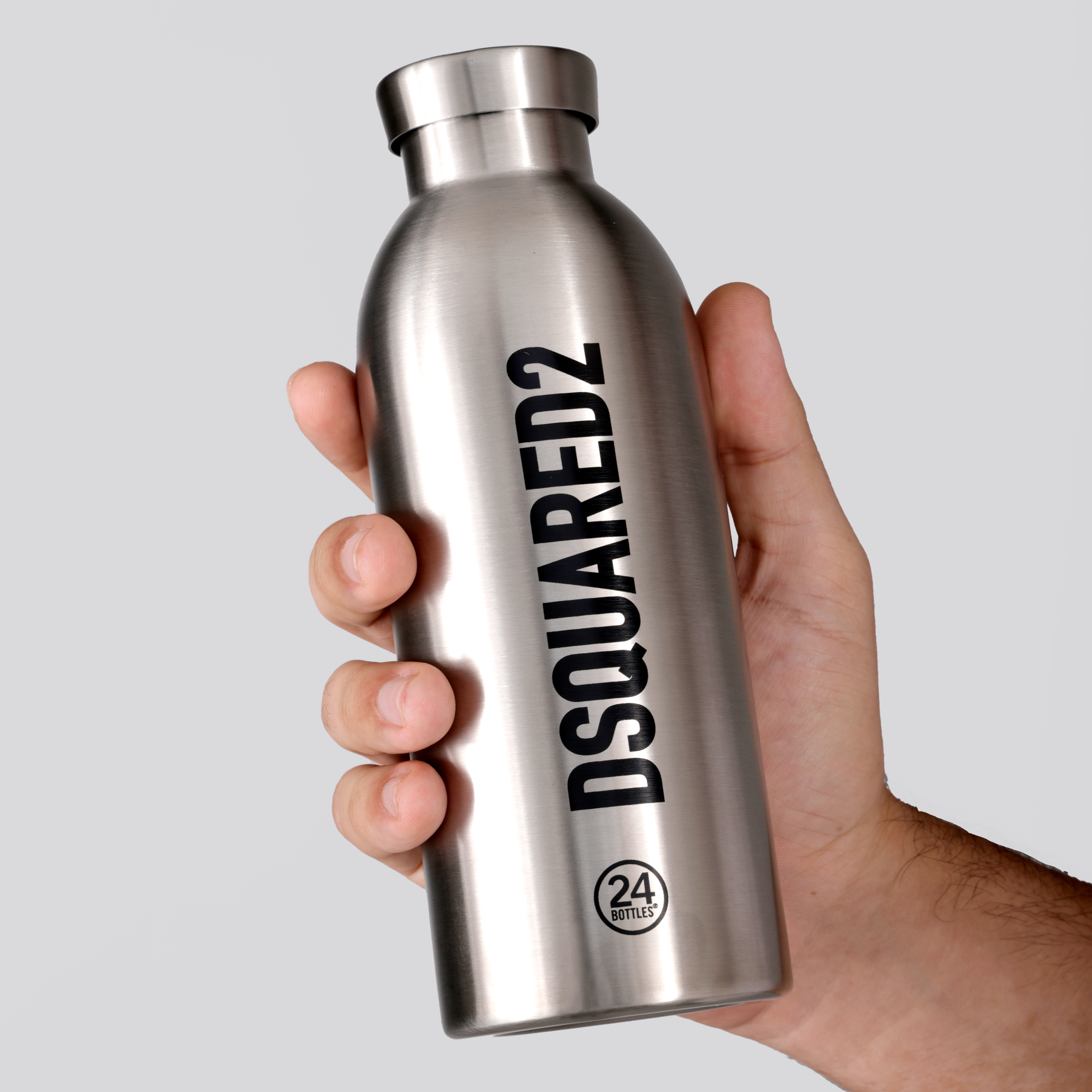 Botella Plateada Dsquared2