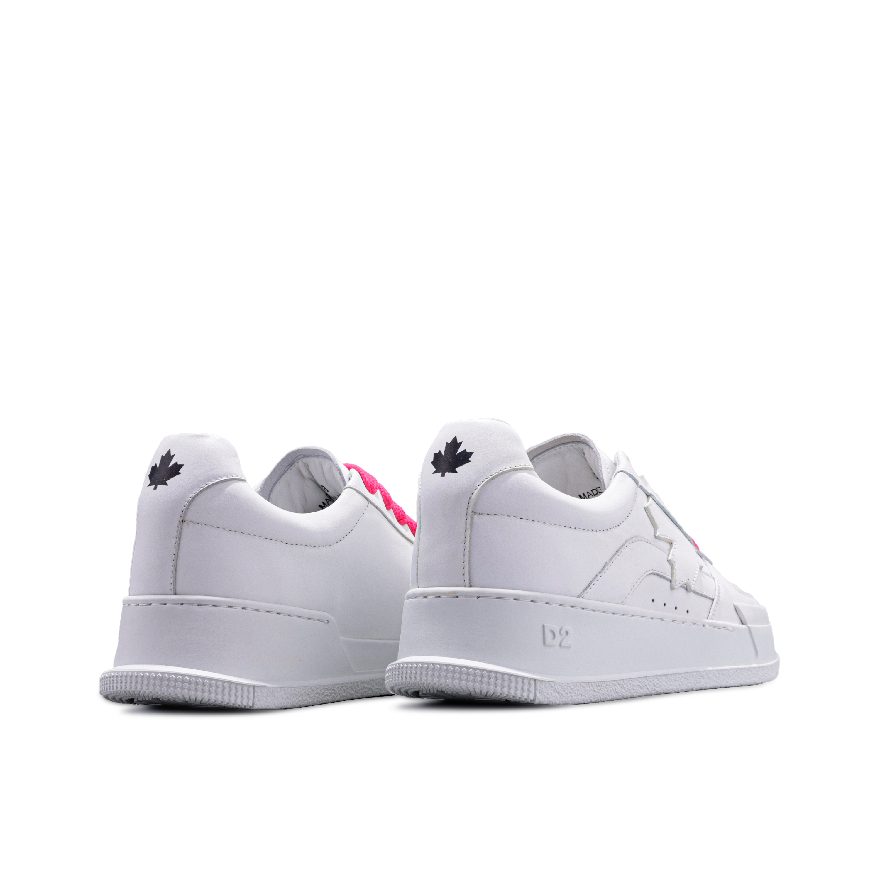 Sneakers Blancos Dsquared2 Leaf