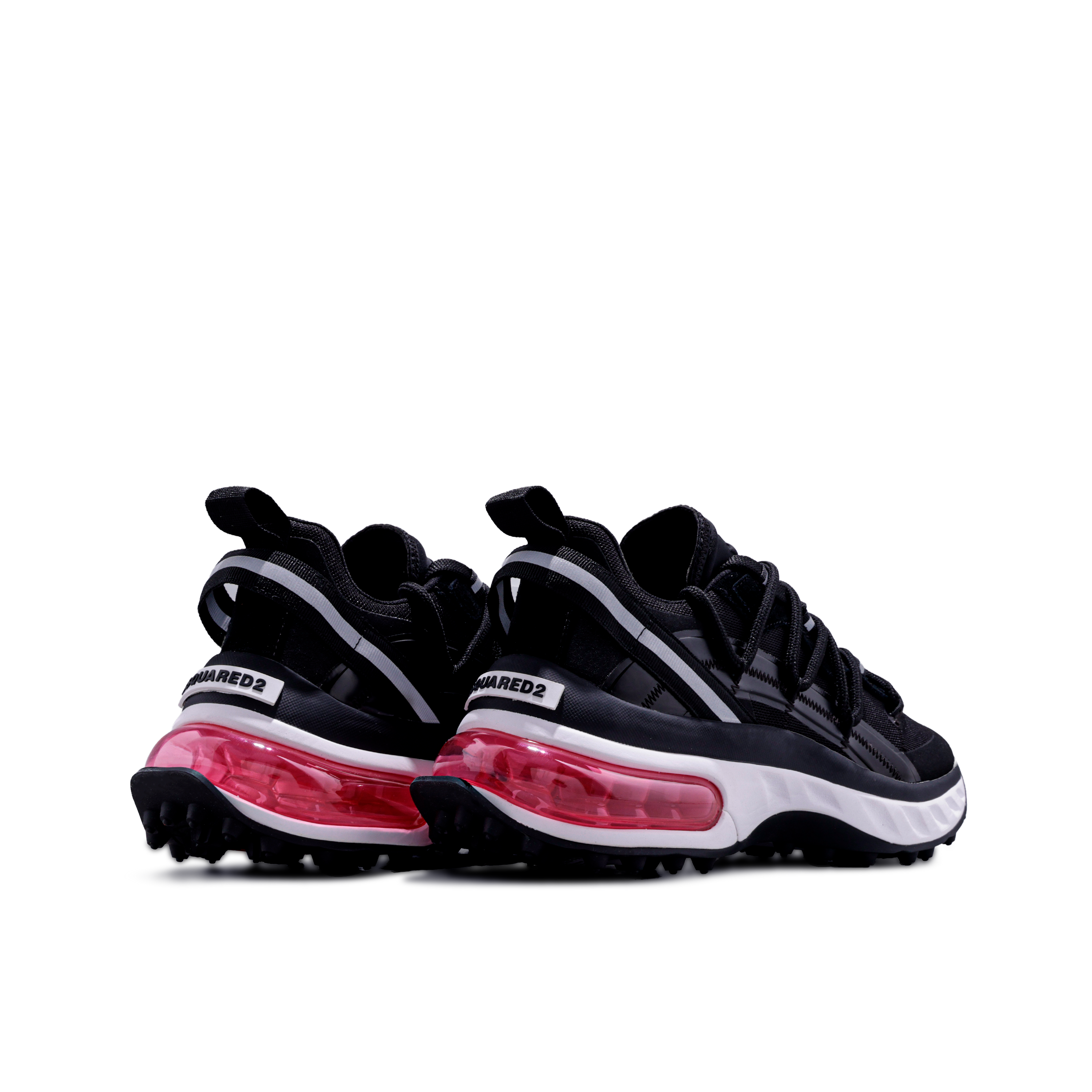 Sneakers Negros Rosado Dsquared2 Bubble