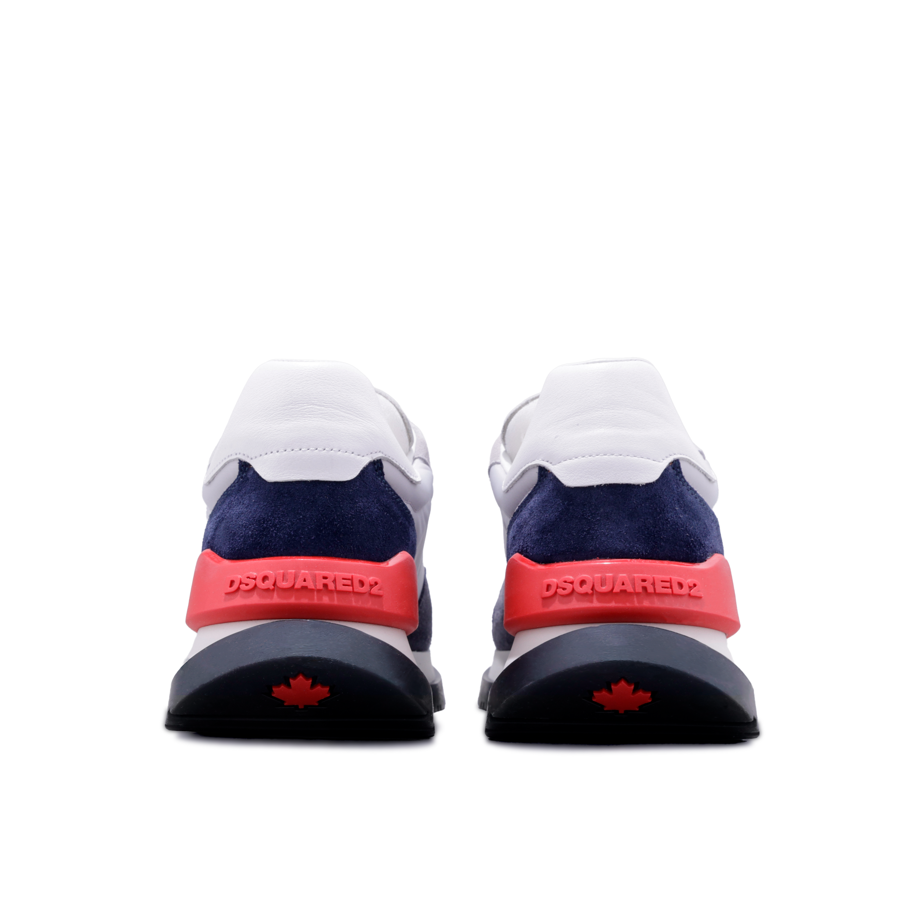 Sneakers Grices Rojo Dsquared2 Runner