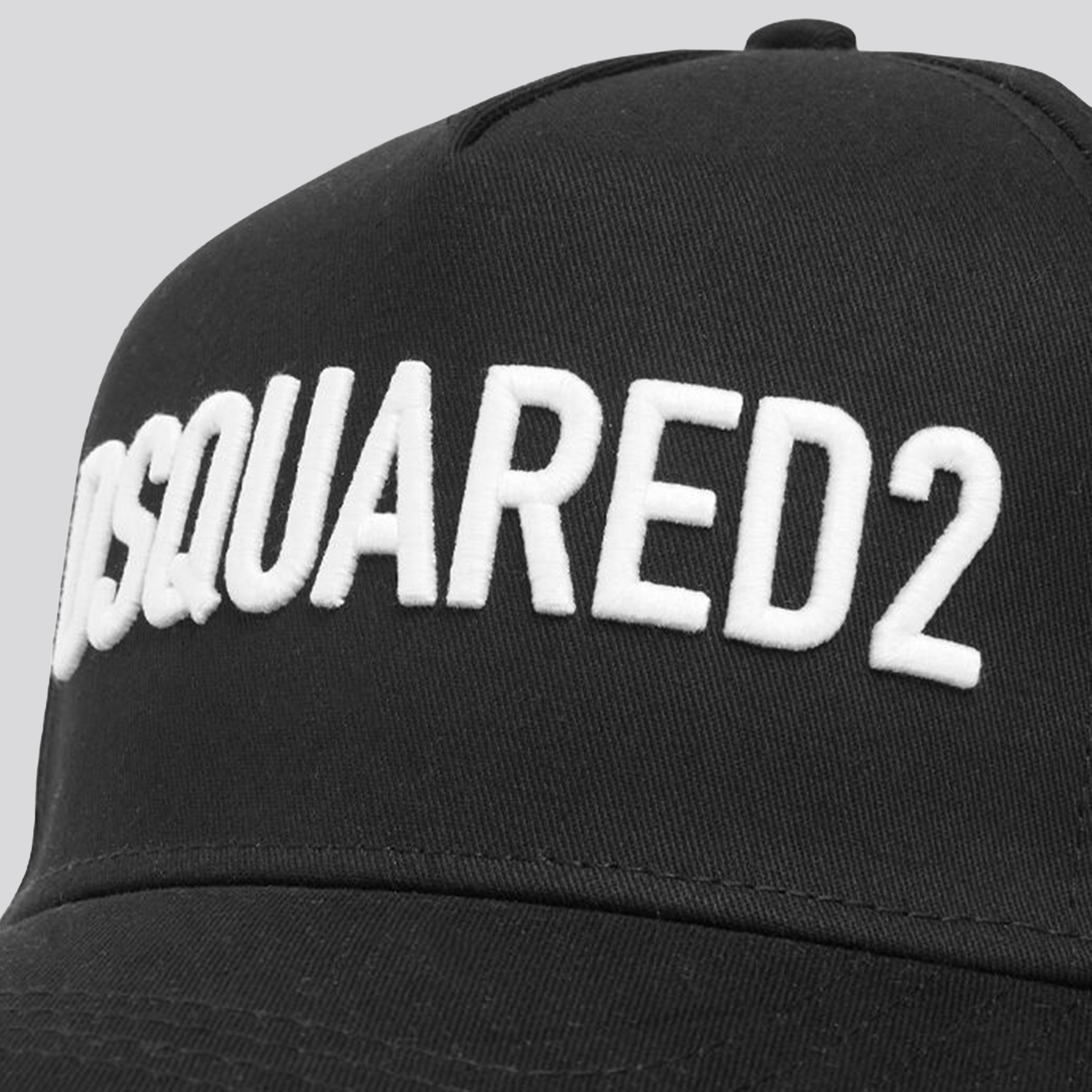 Gorra Negra Dsquared2 Logo