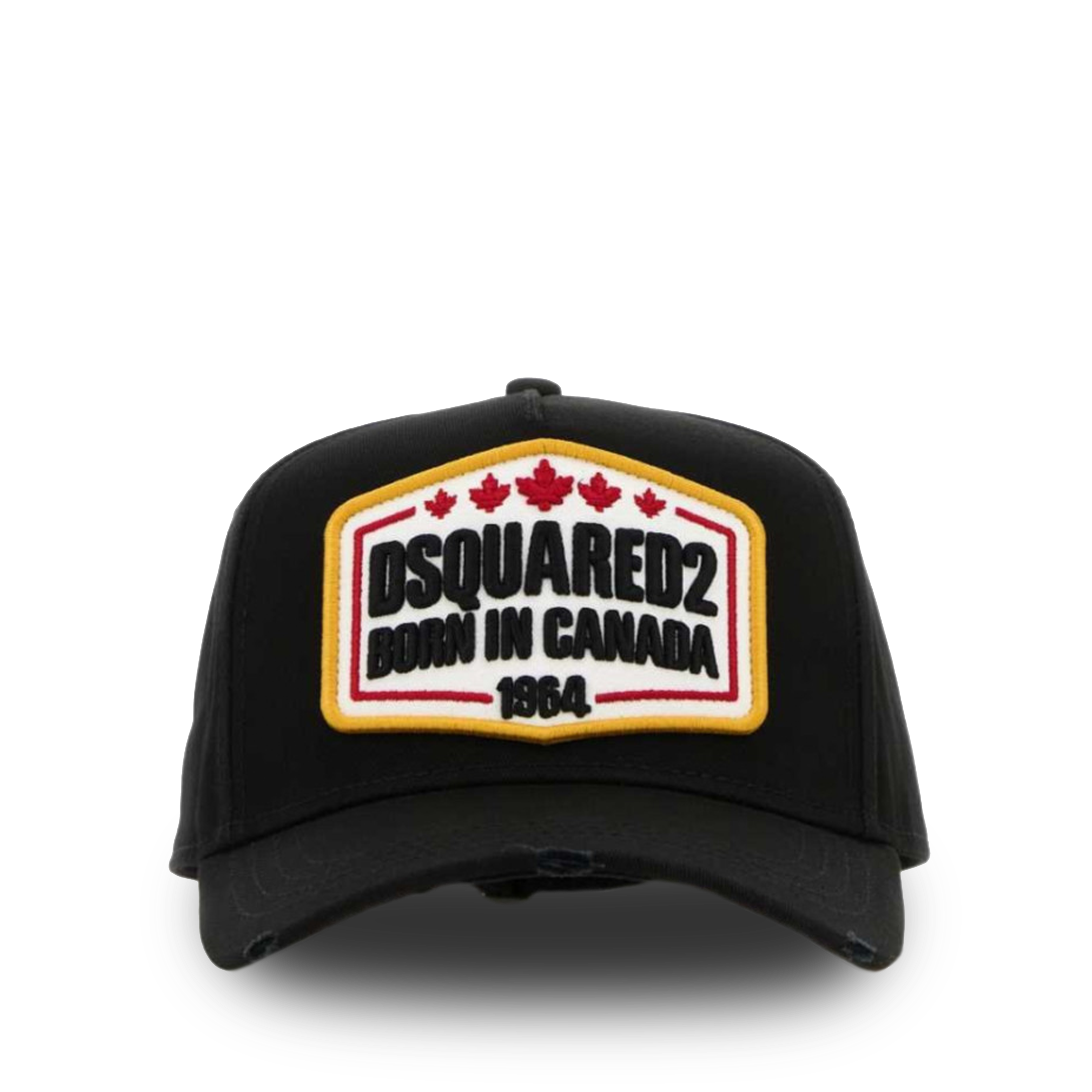 Gorra Negra Dsquared2 Leafs