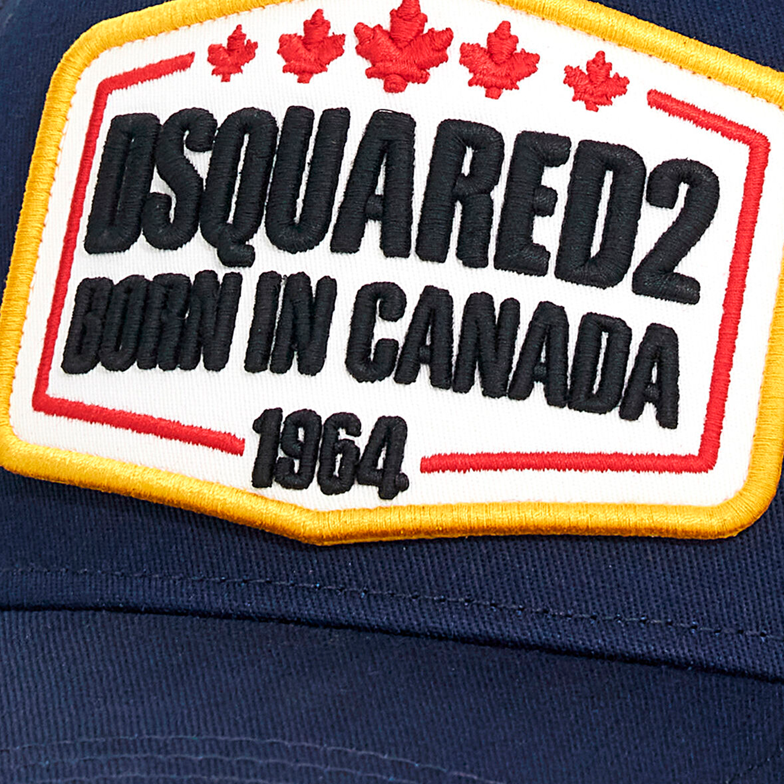 Gorra Azul Dsquared2 Leafs