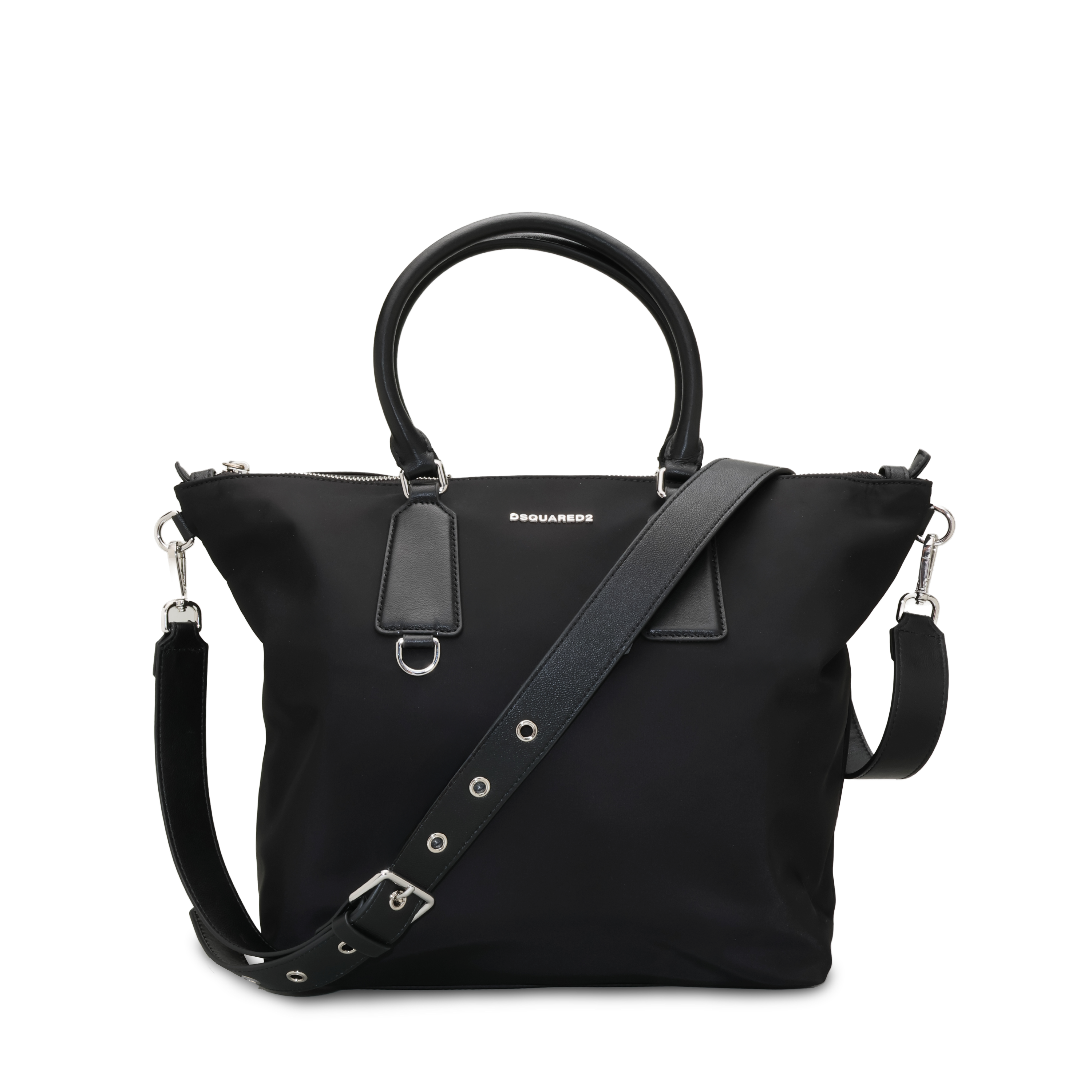 Cartera Negra Dsquared2 Logo