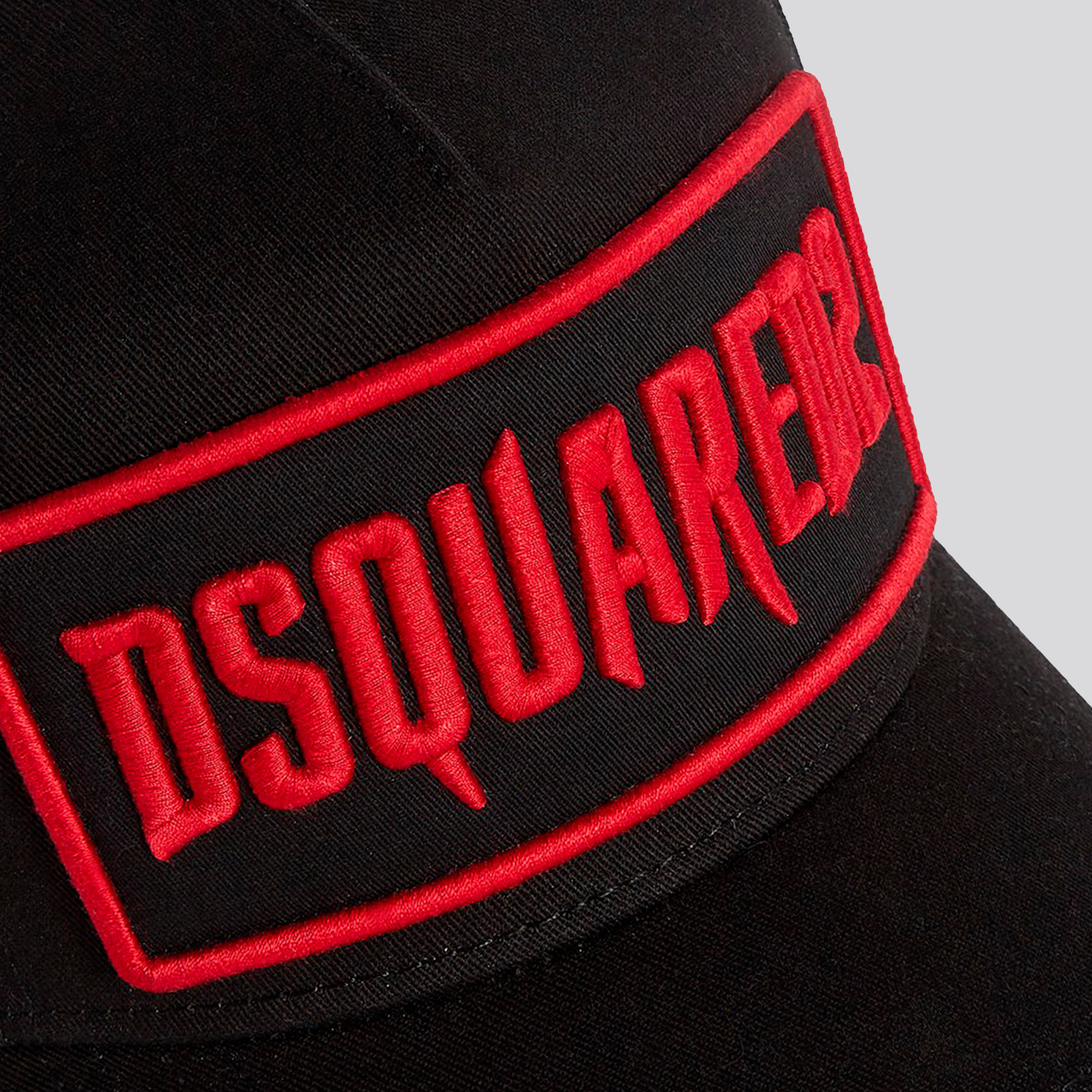 Gorra Negra Dsquared2 Square Logo