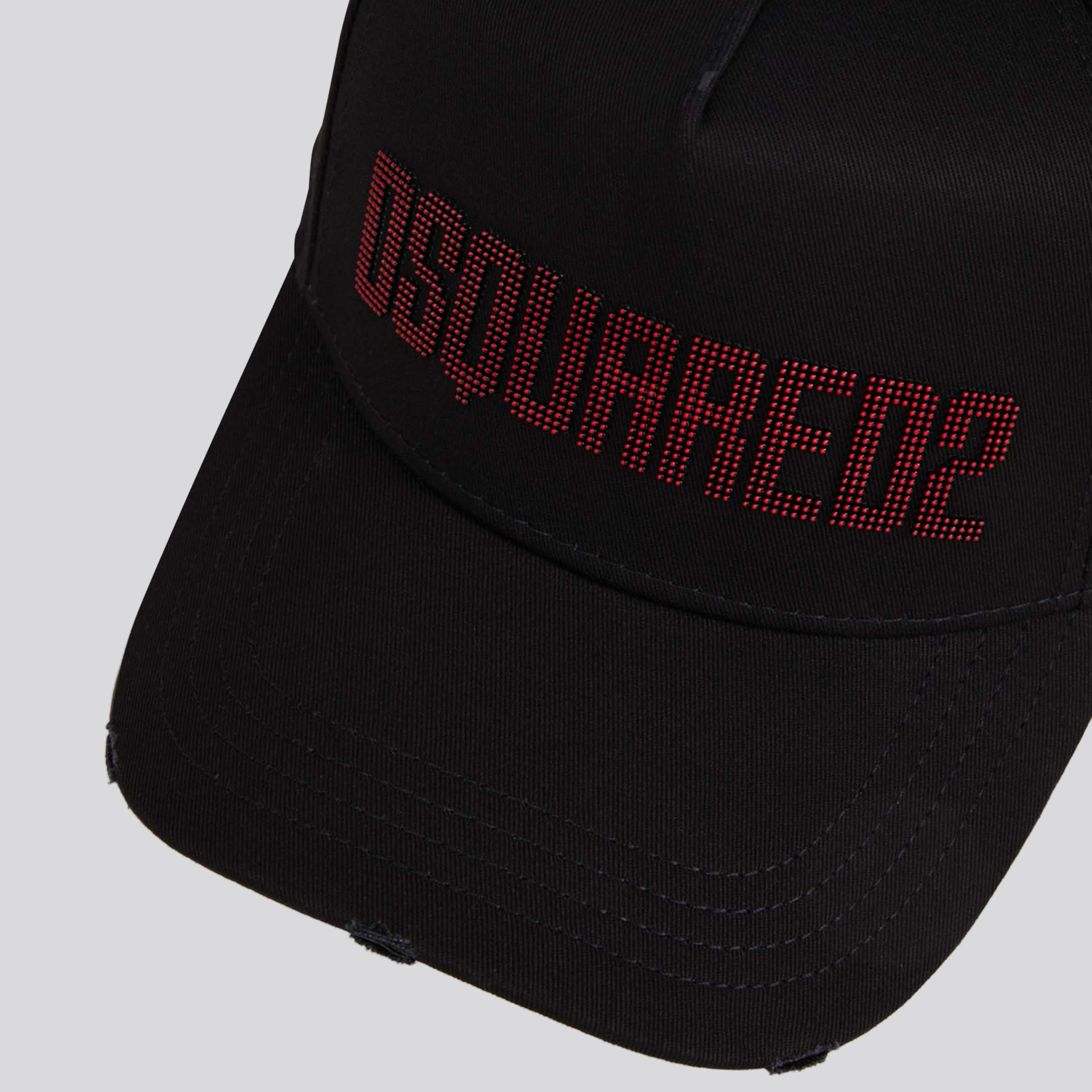 Gorra Negra Dsquared2 Logo