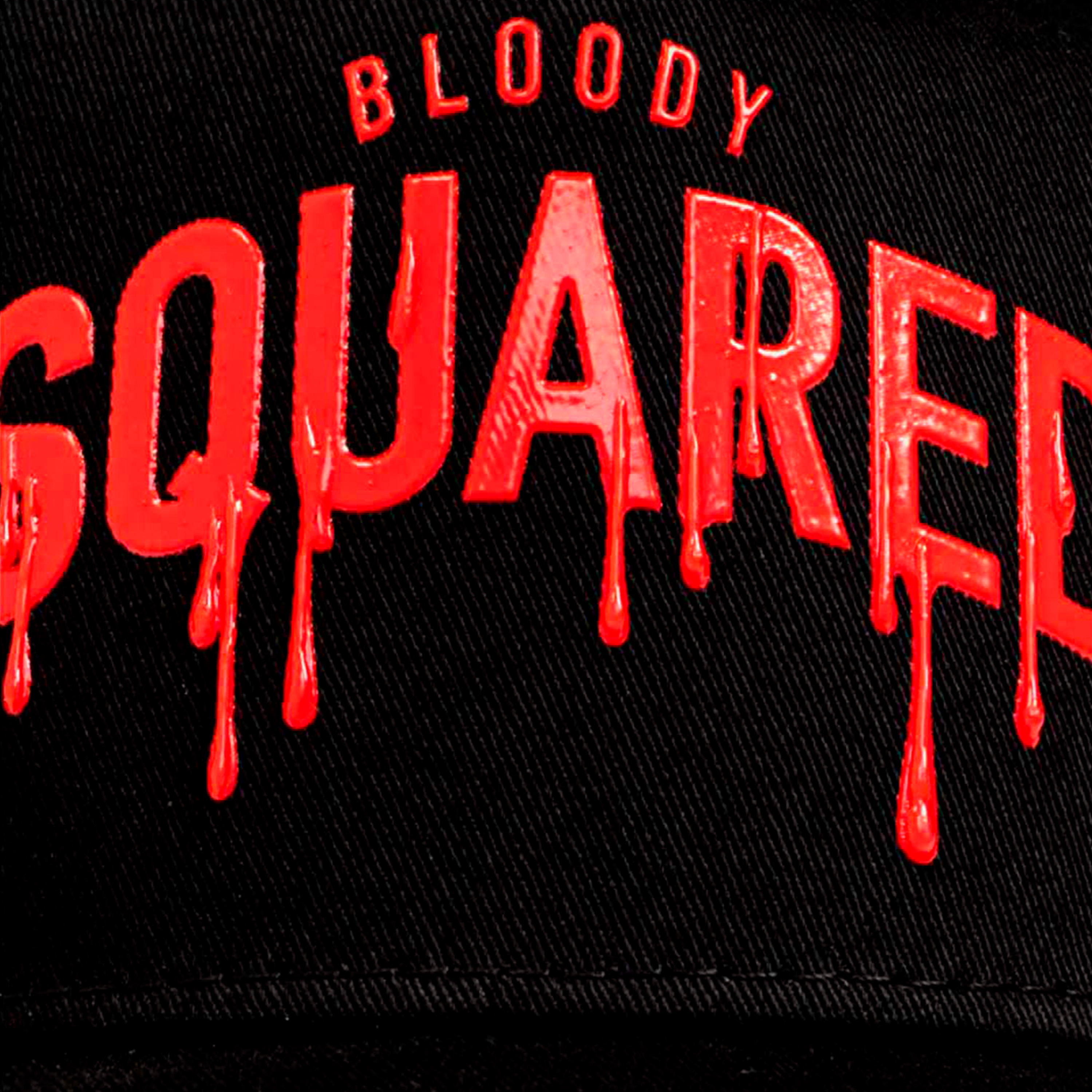 Gorra Negra Dsquared2 Bloody