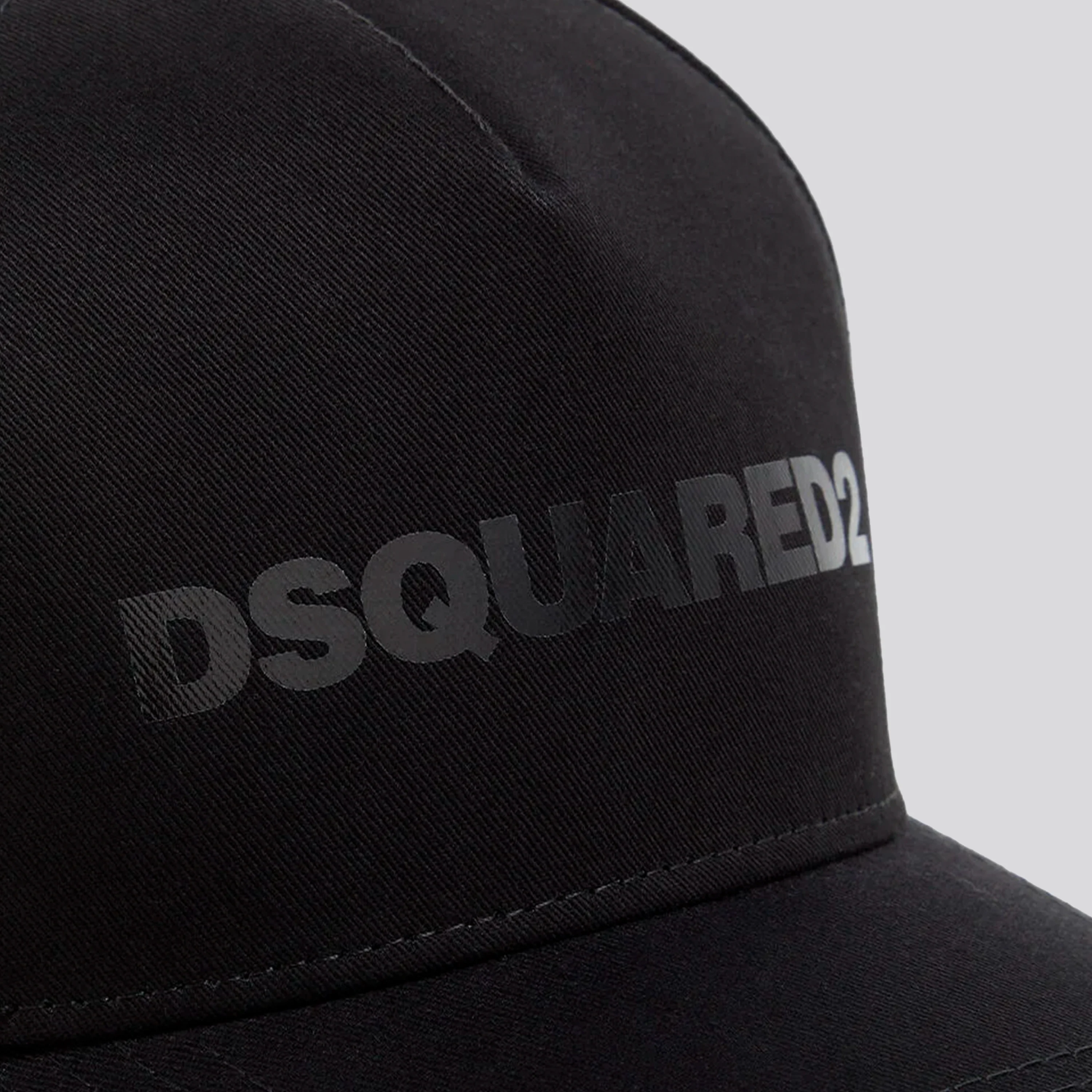 Gorra Negra Dsquared2 Logo