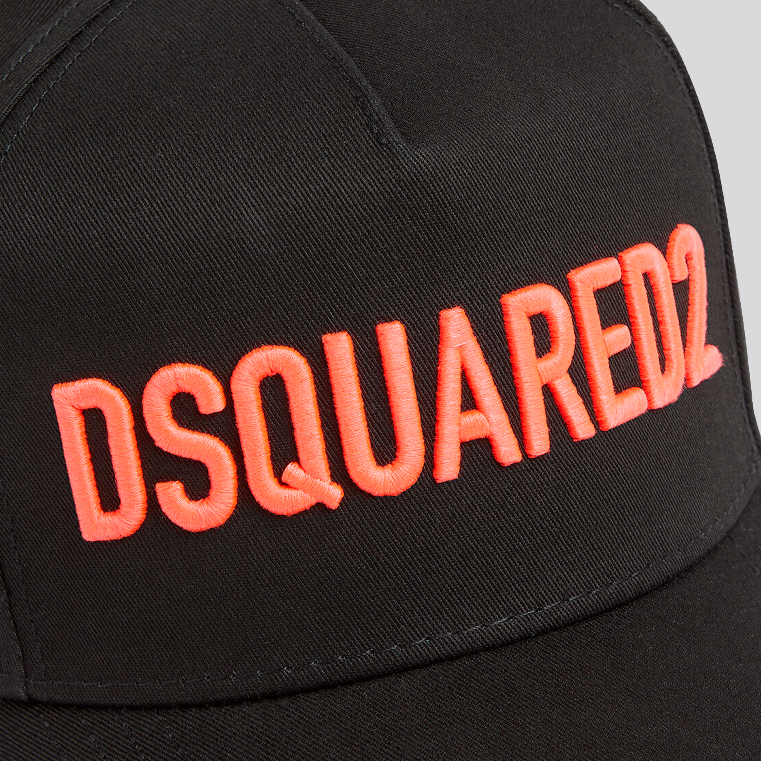 Gorra Negra Dsquared2 Logo