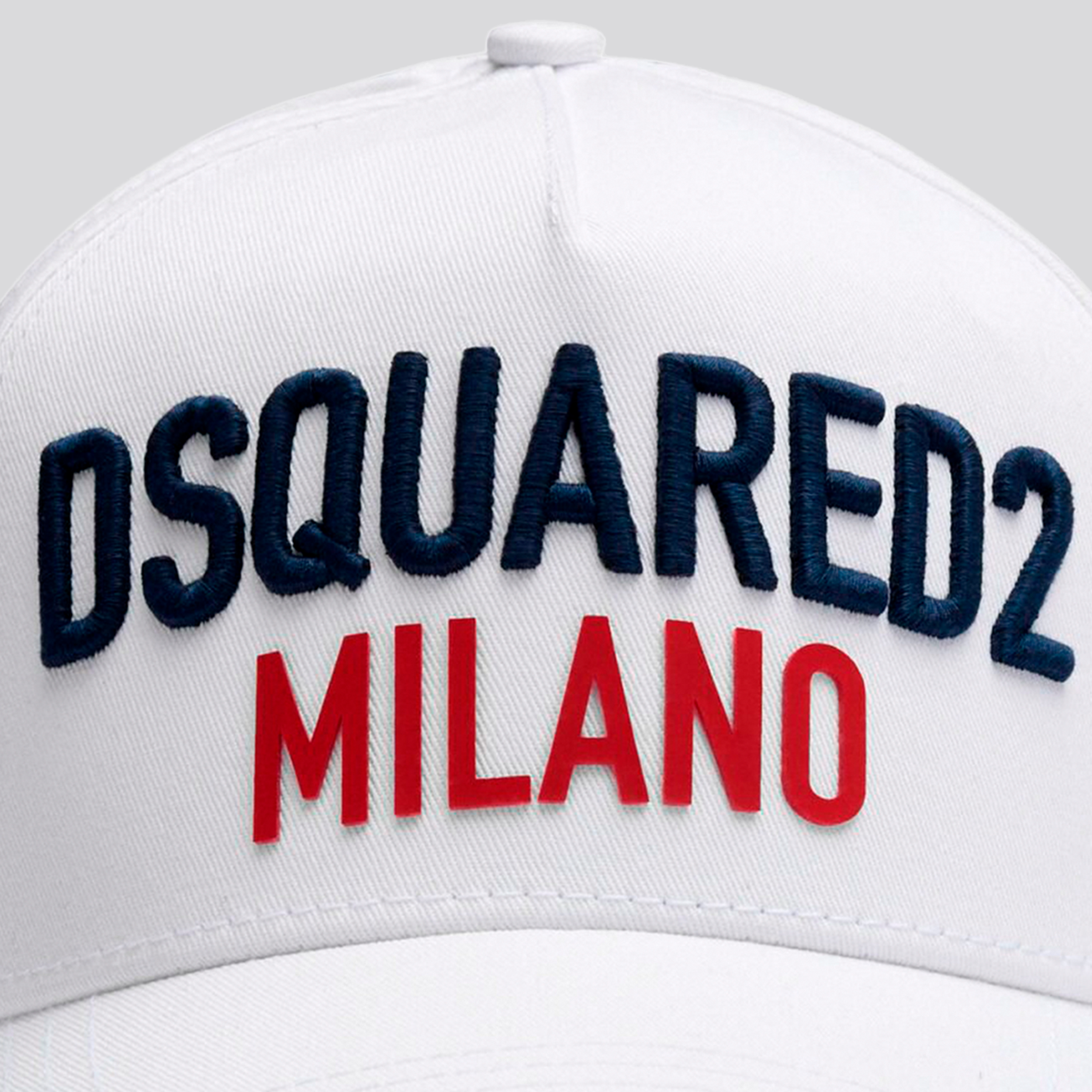 Gorra Blanca Dsquared2 Milano