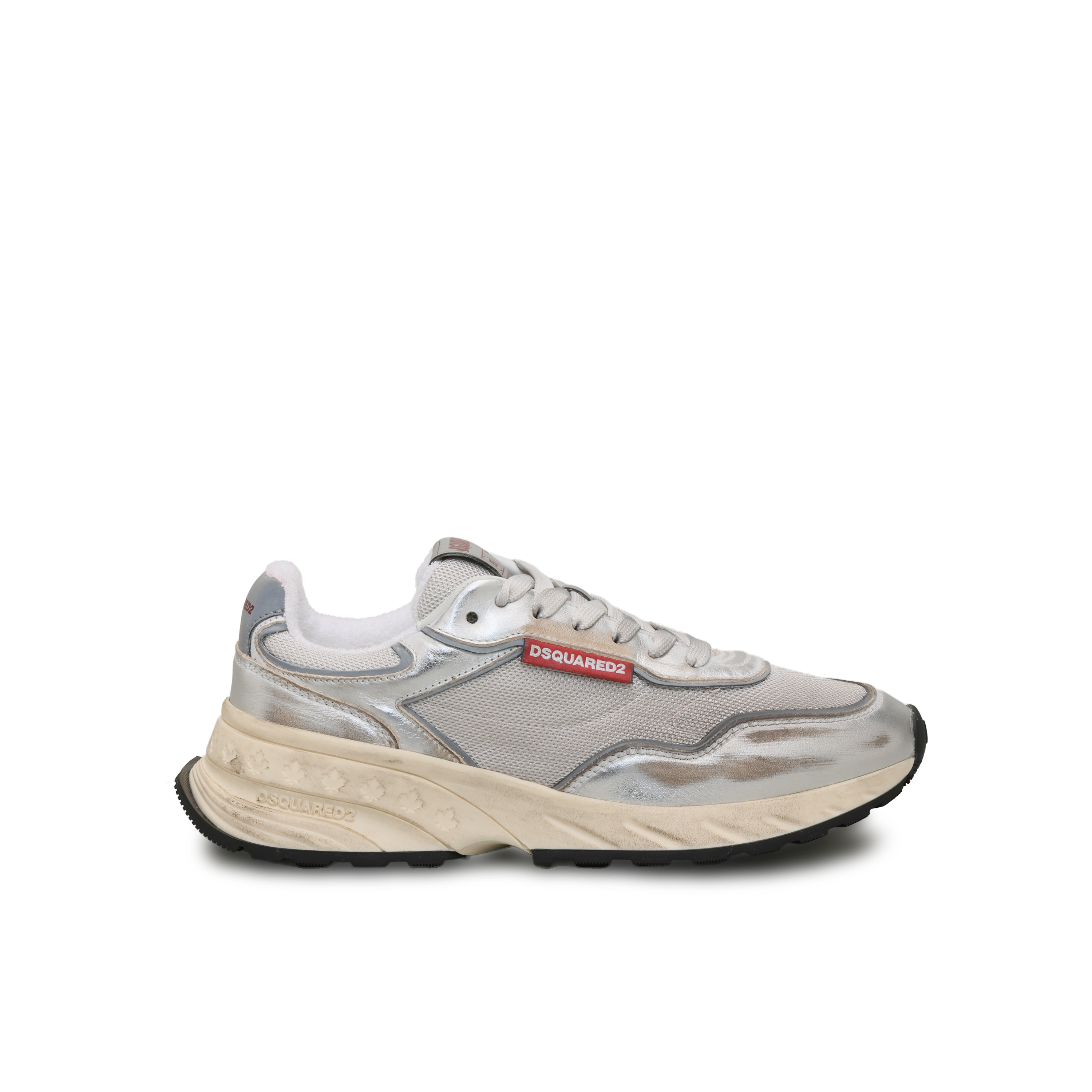 Sneakers Plateados Dsquared2 Vintage