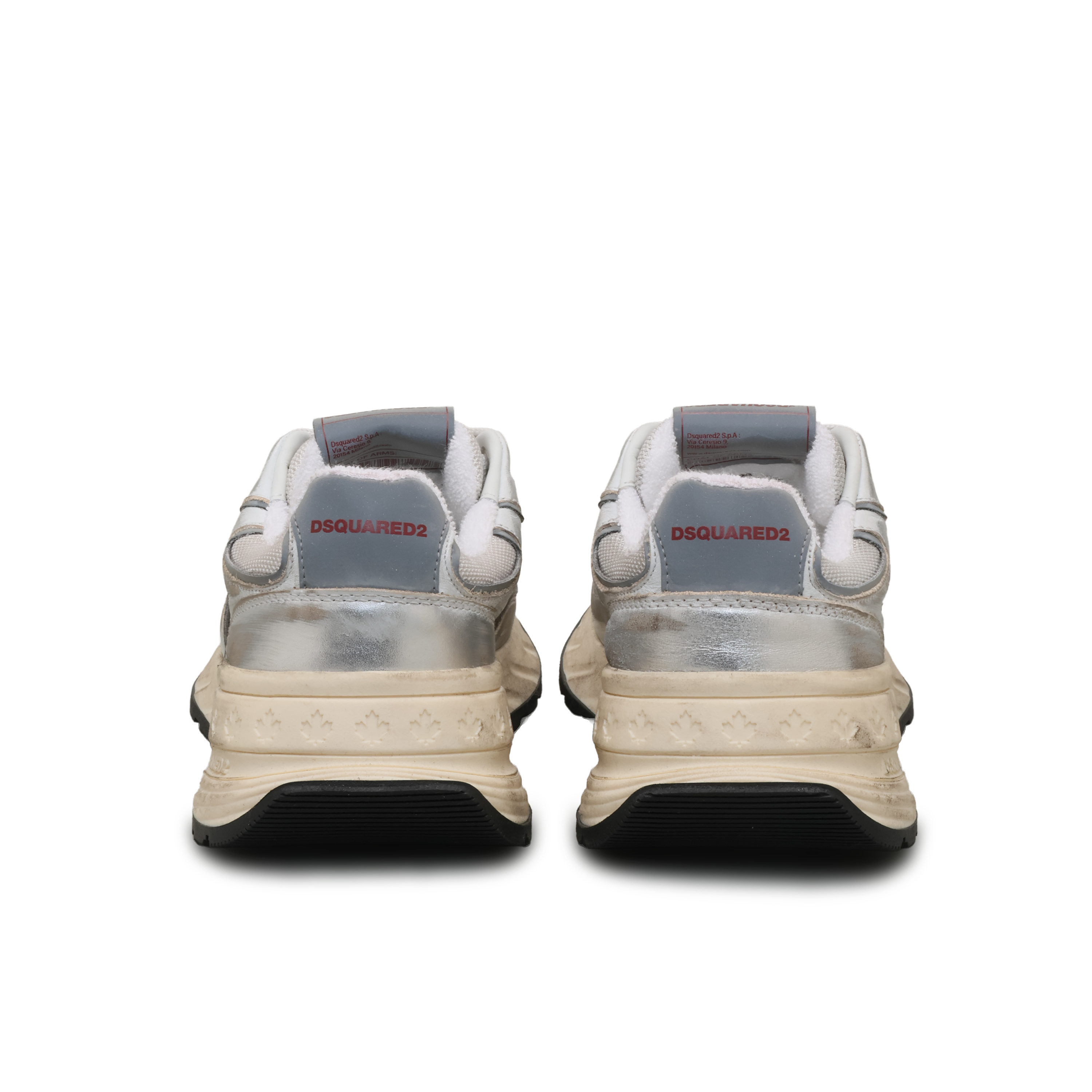 Sneakers Plateados Dsquared2 Vintage