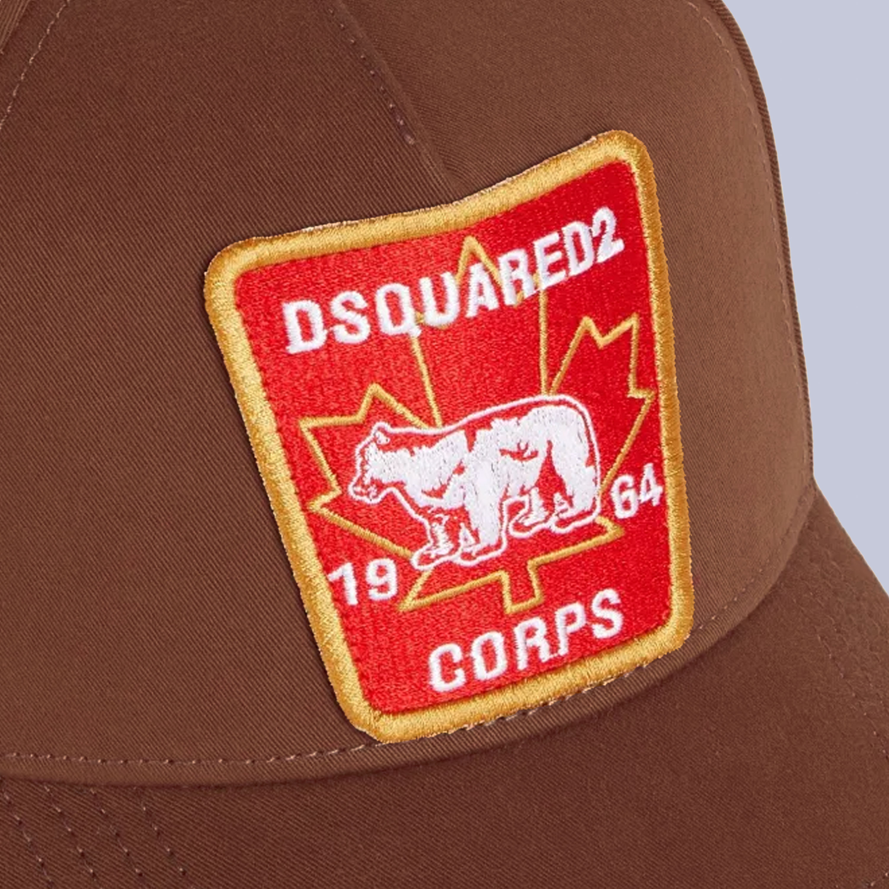 Gorra Marrón Dsquared2 Corps