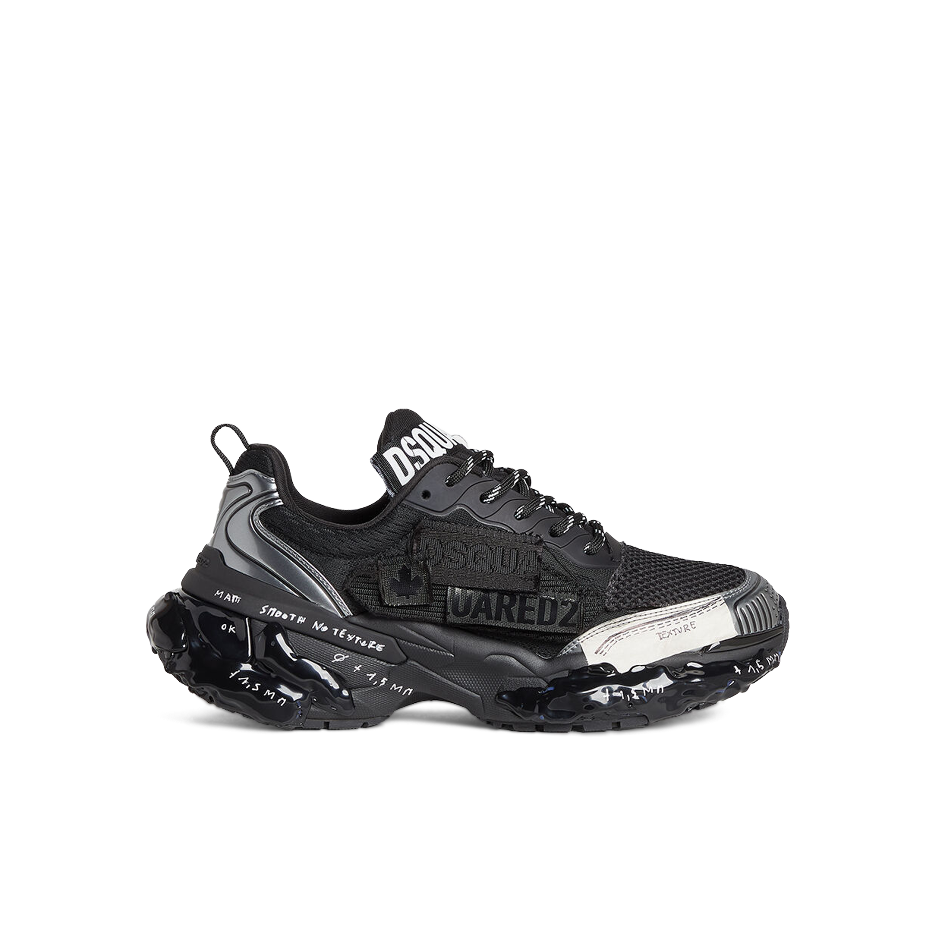 Sneakers Negros Dsquared2 Faster