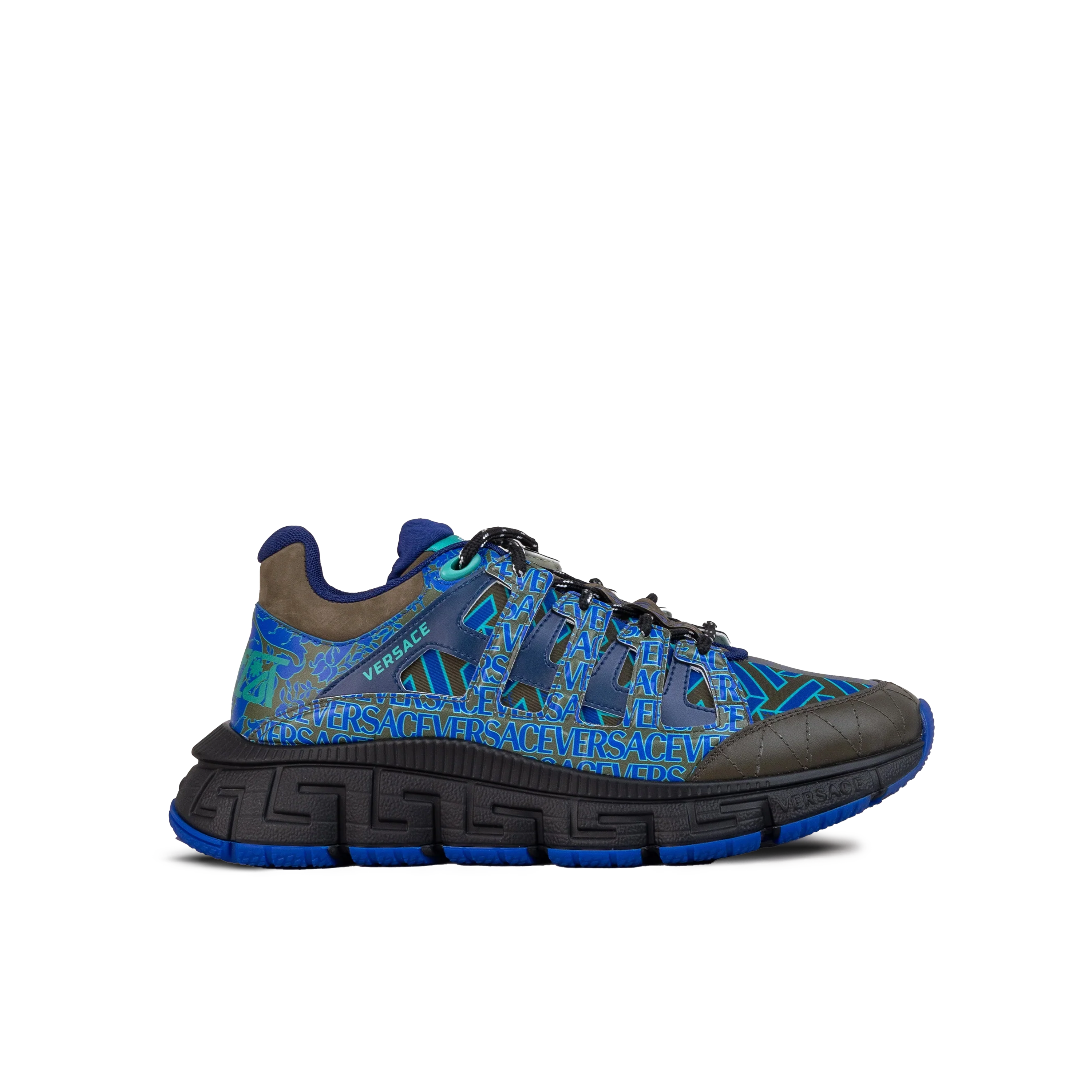 Sneakers Azul Azul Versace Trigreca