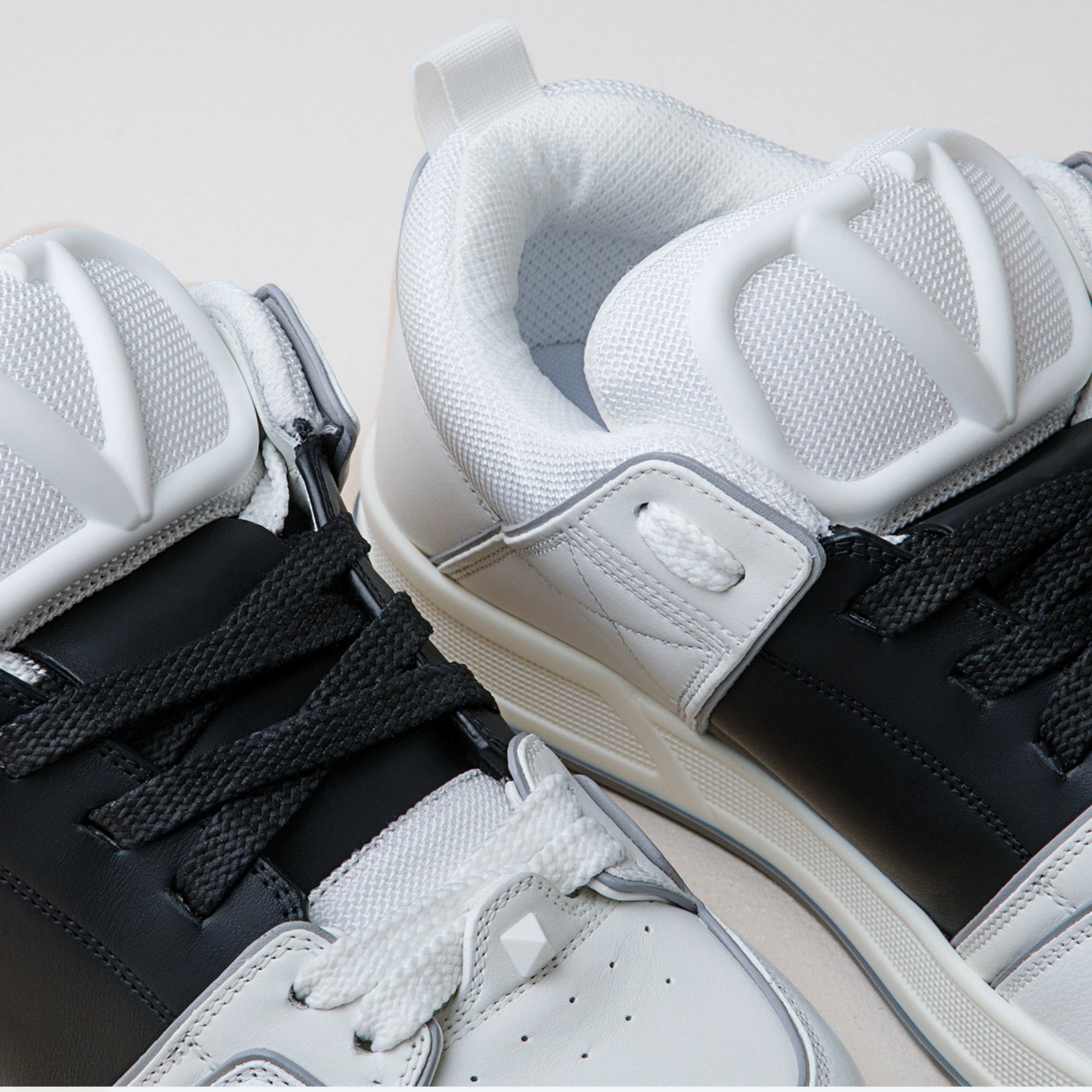 Sneakers Blanco/Negro Valentino Open Skate