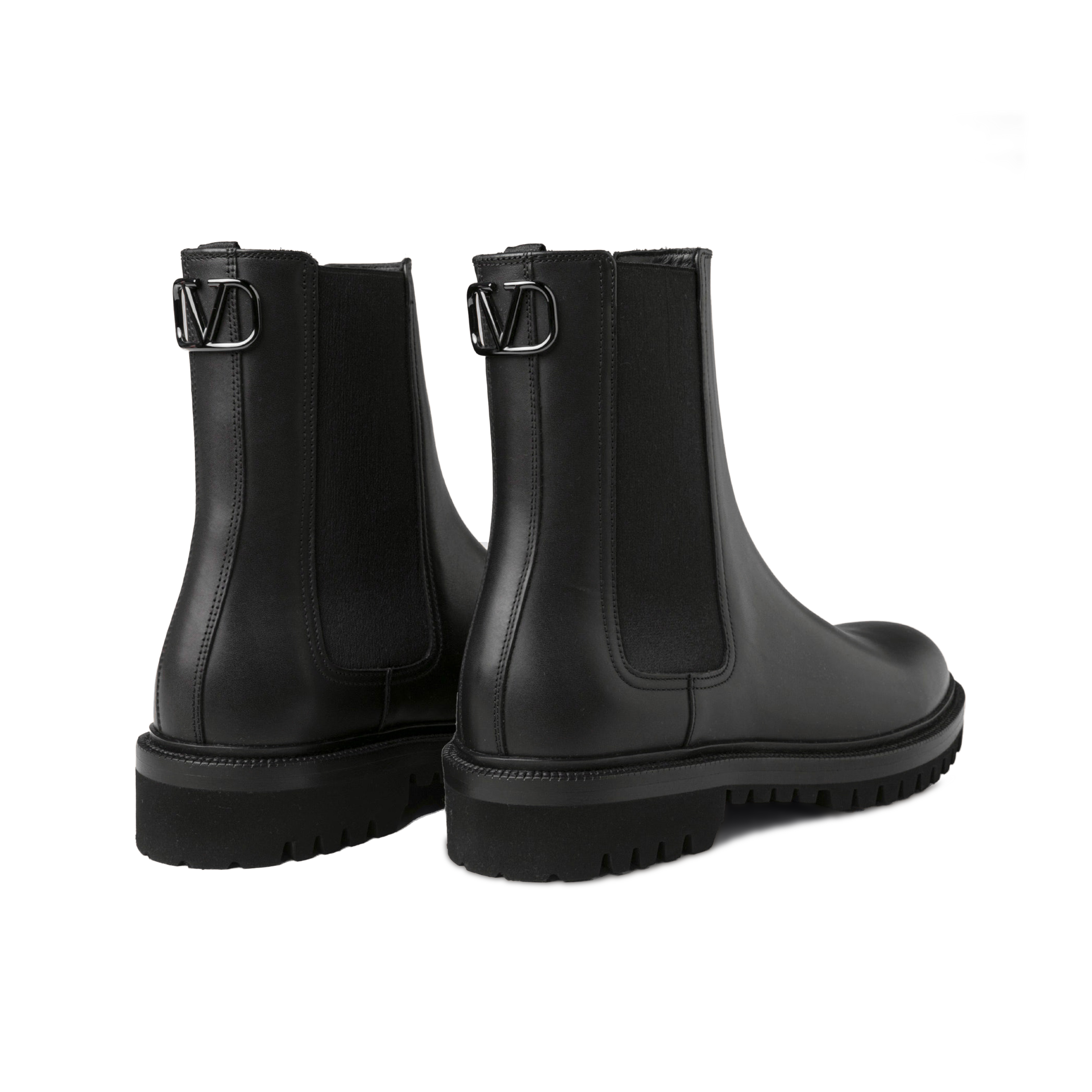 Botas Negras Valentino Vlogo