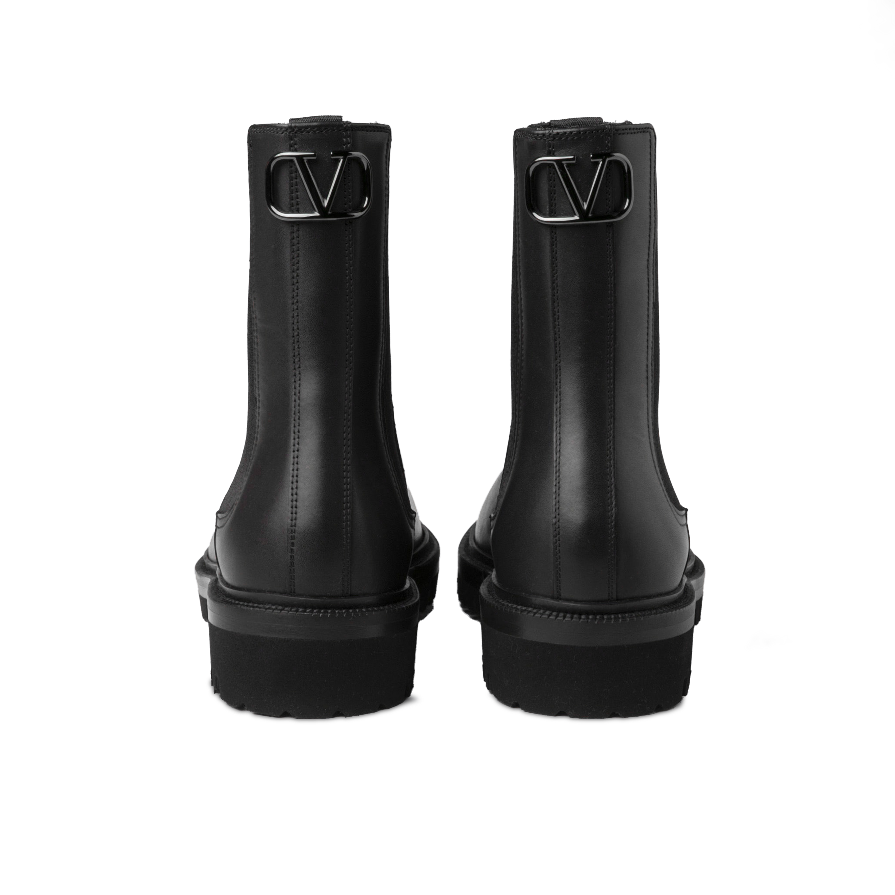 Botas Negras Valentino Vlogo