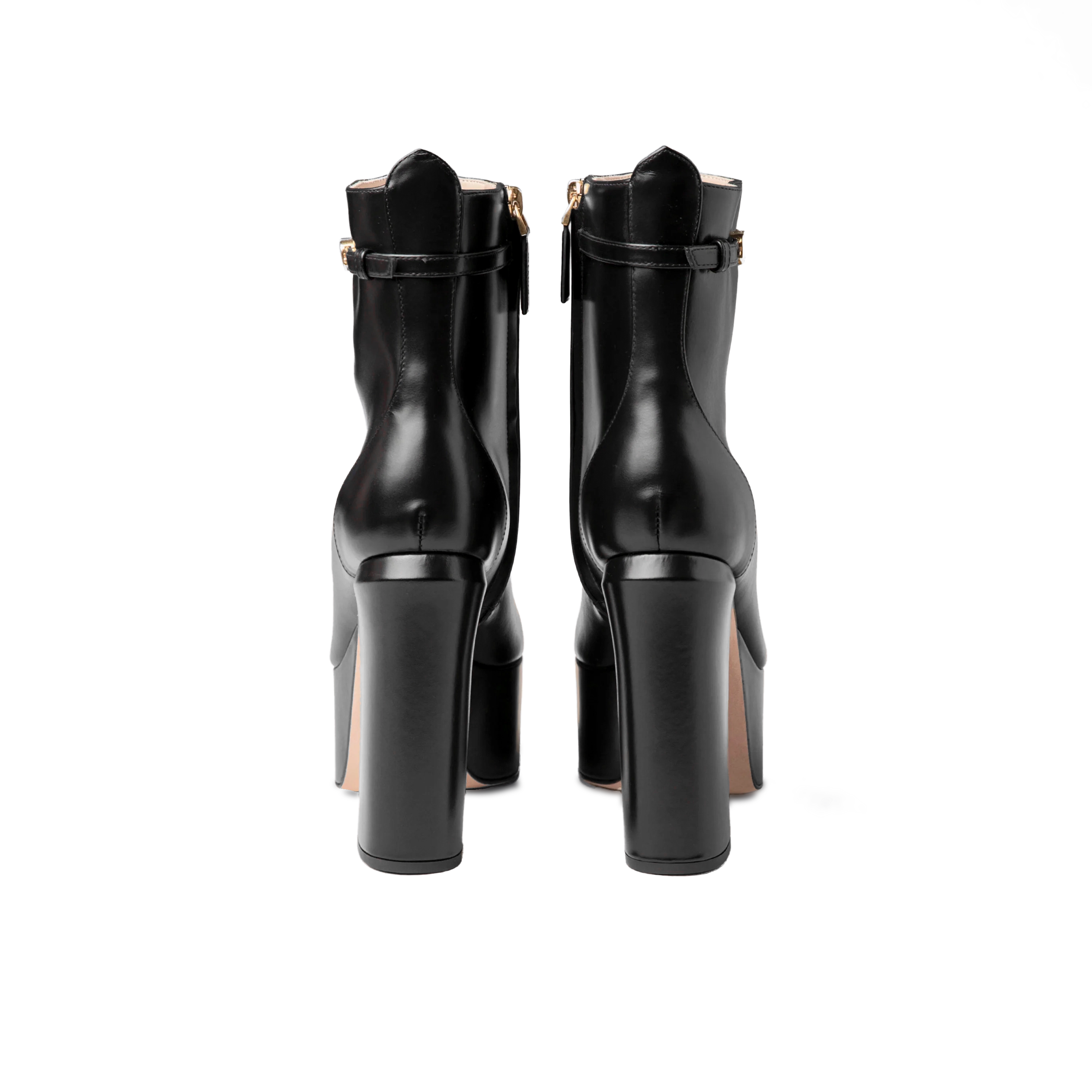 Botas Negras Valentino Vlogo 125 mm